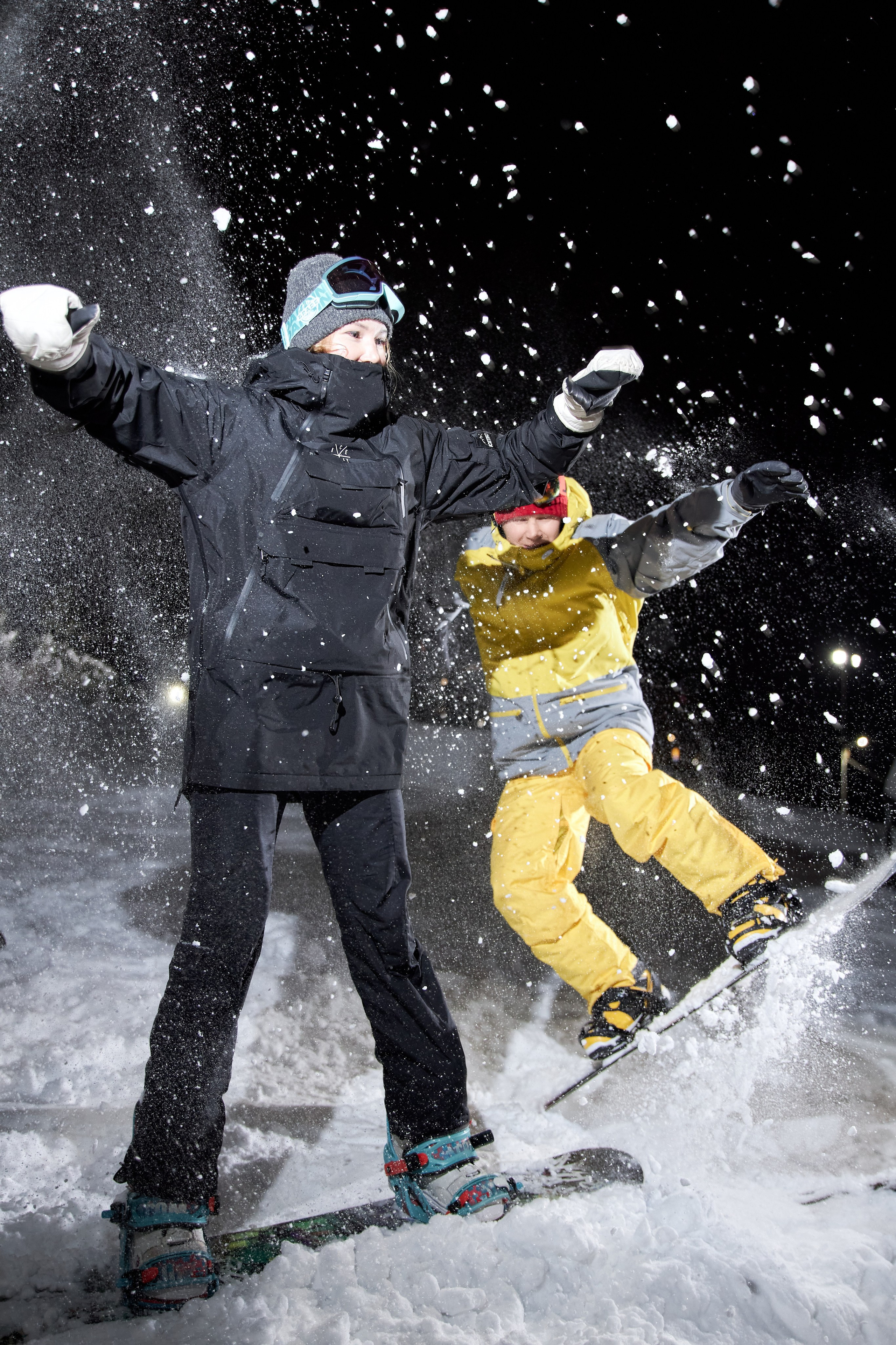 Сноубордисты. Фотограф Алексей Яковлев