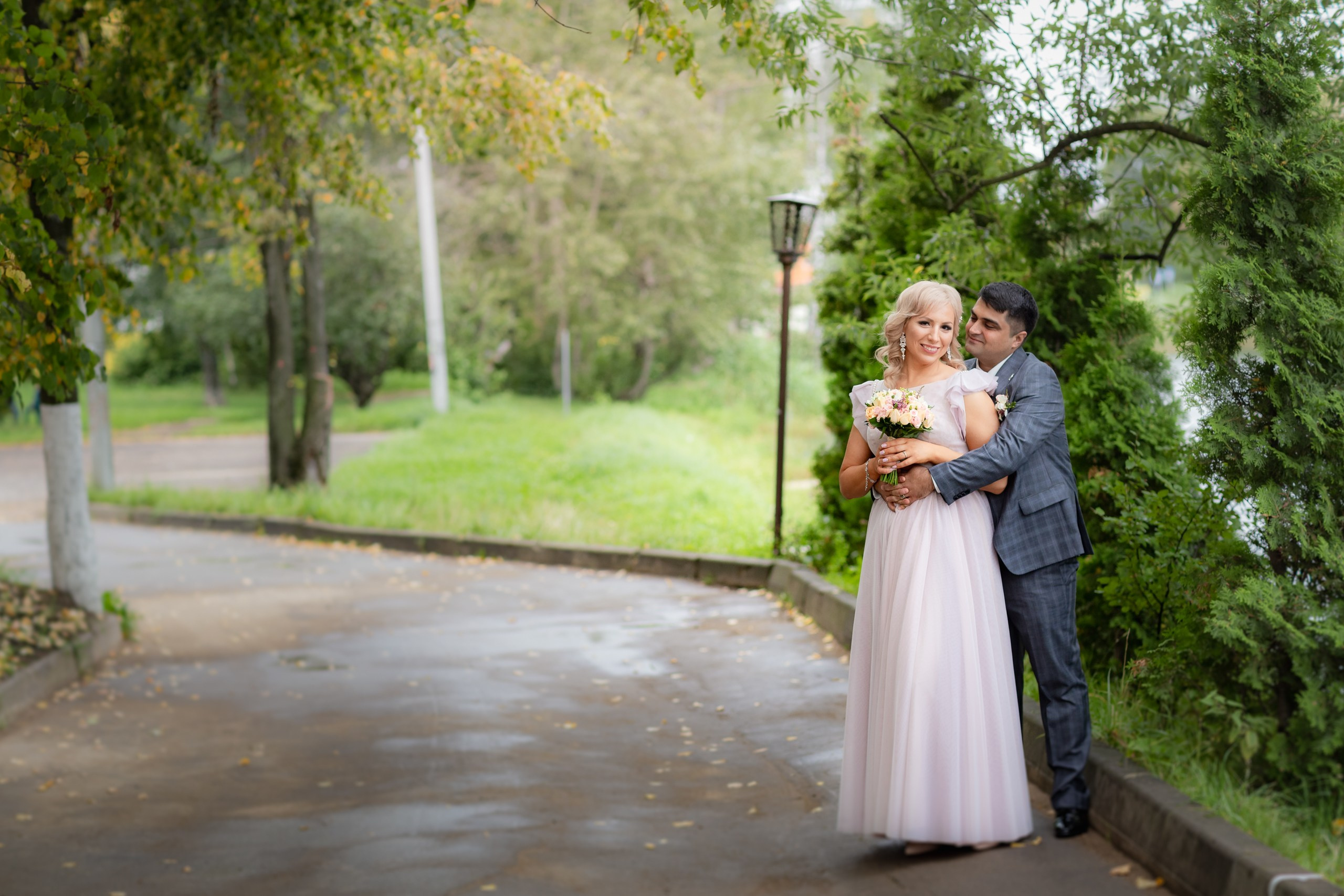 Свадебные летние фото