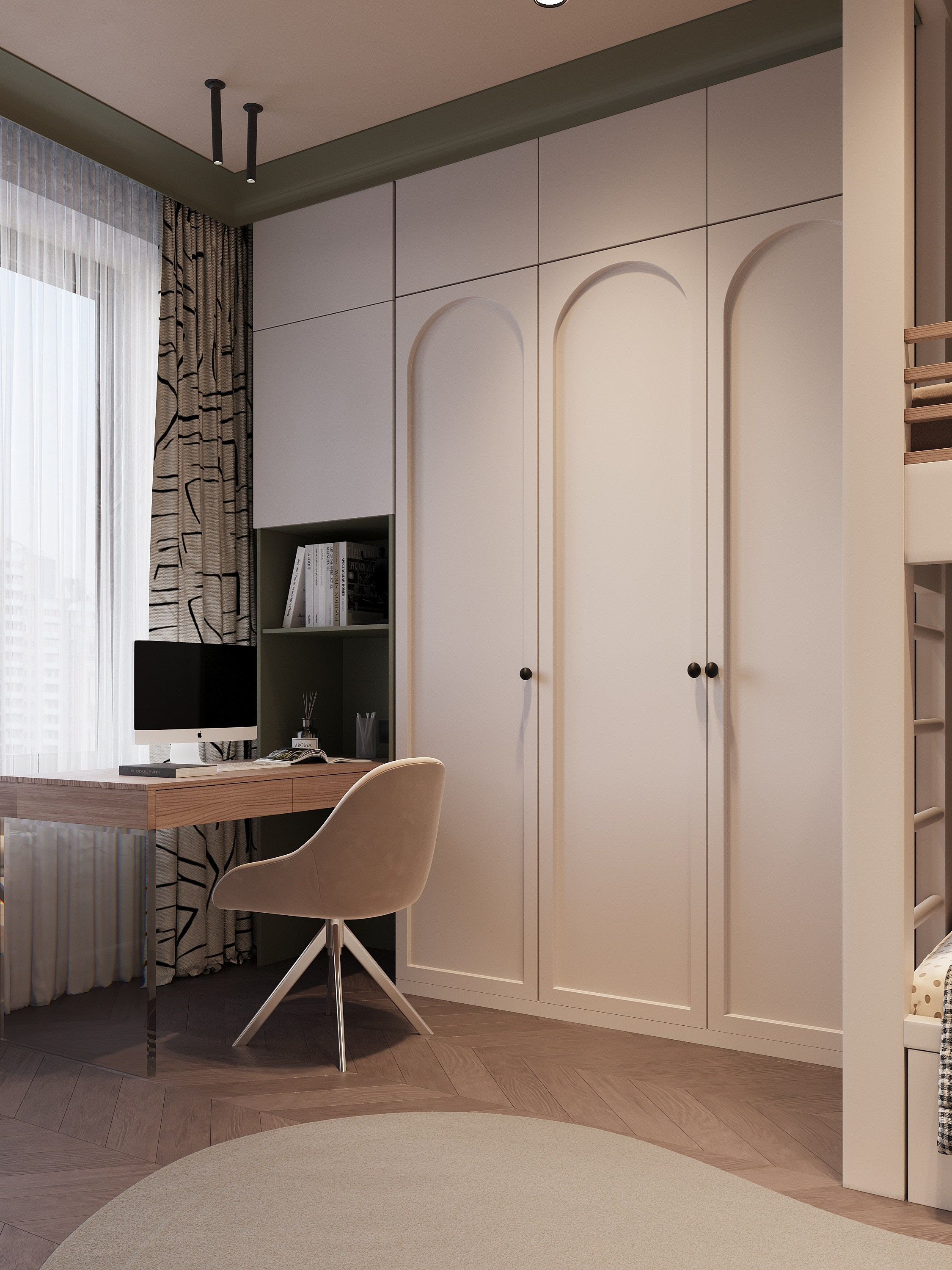 Детская комната мальчиков. 3D визуализатор