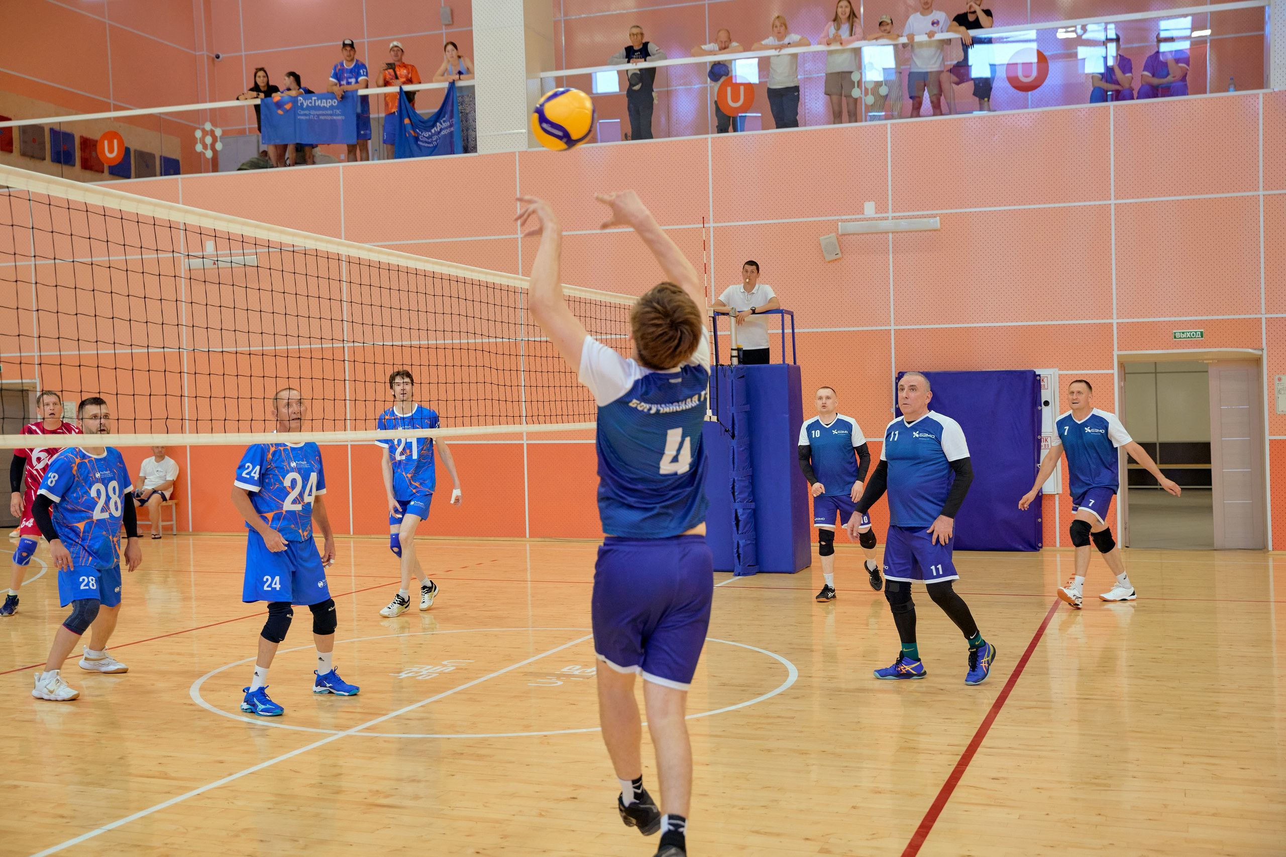 Спартакиада Группы РУСГИДРО | Волейбол. Александр Сазонов Красноярск