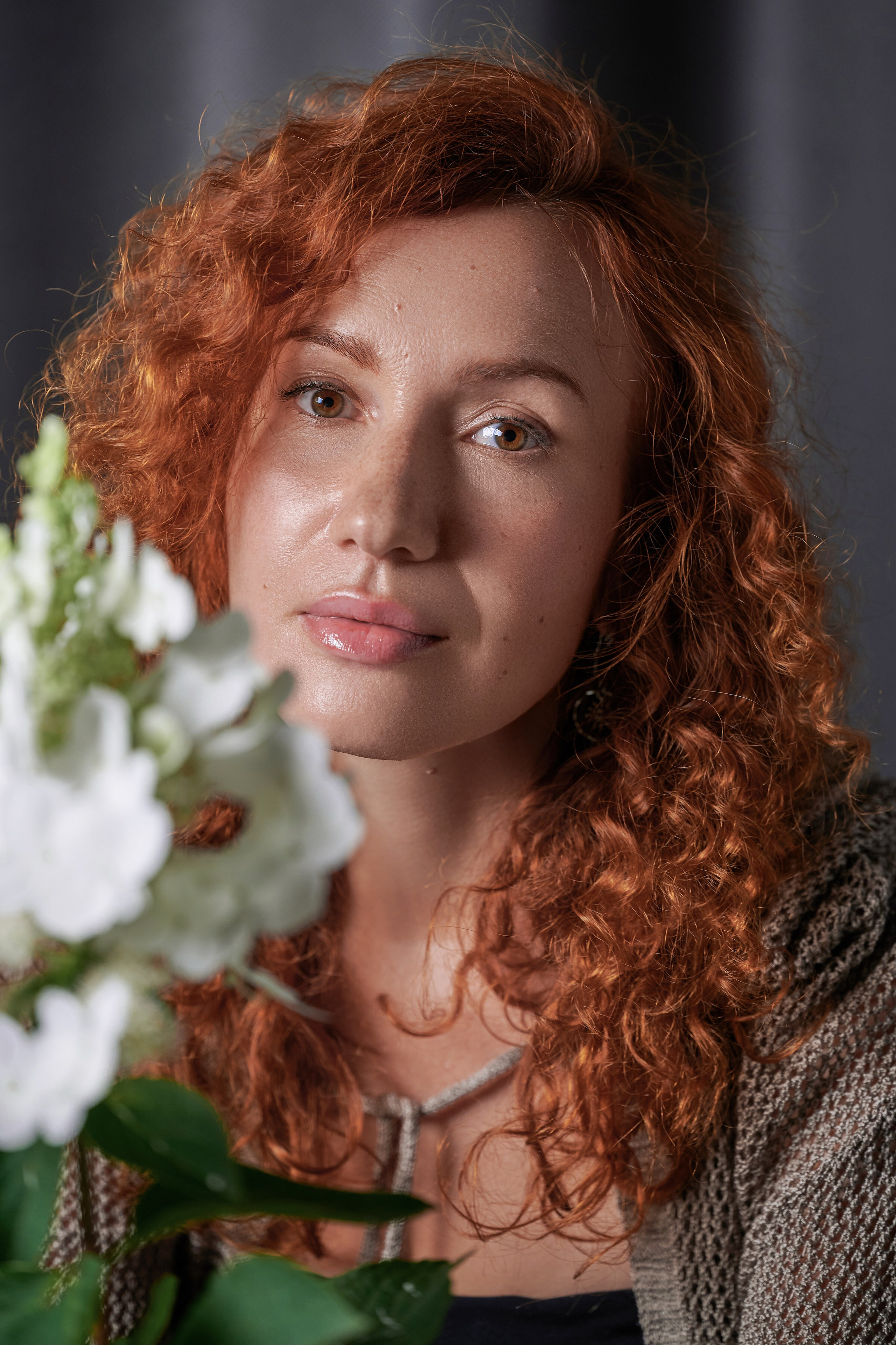 Фотосессия женщины в страстном образе