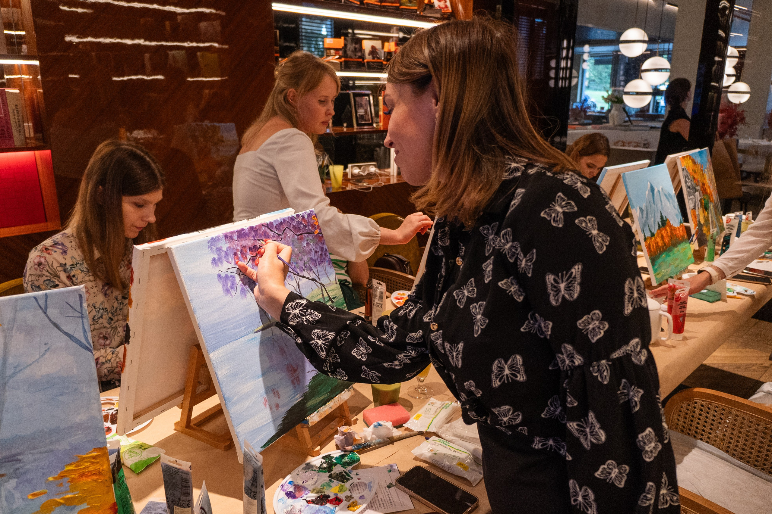 Корпоратив Teach Me Art 3. Портретный фотограф в Москве и Санкт-Петербурге Арина Чех