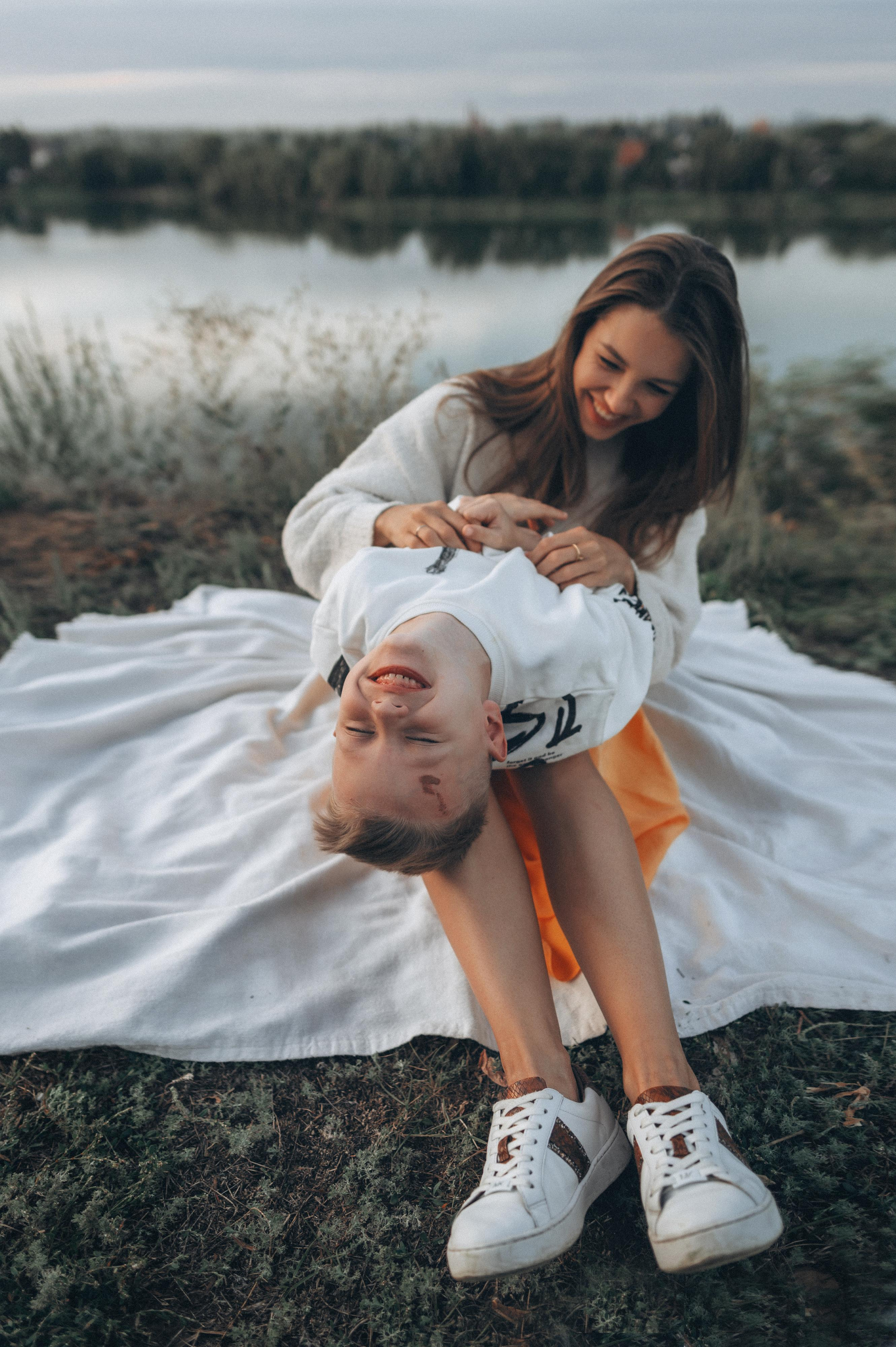 Даша и сынок. Фотограф в Саратове Анастасия Гладина