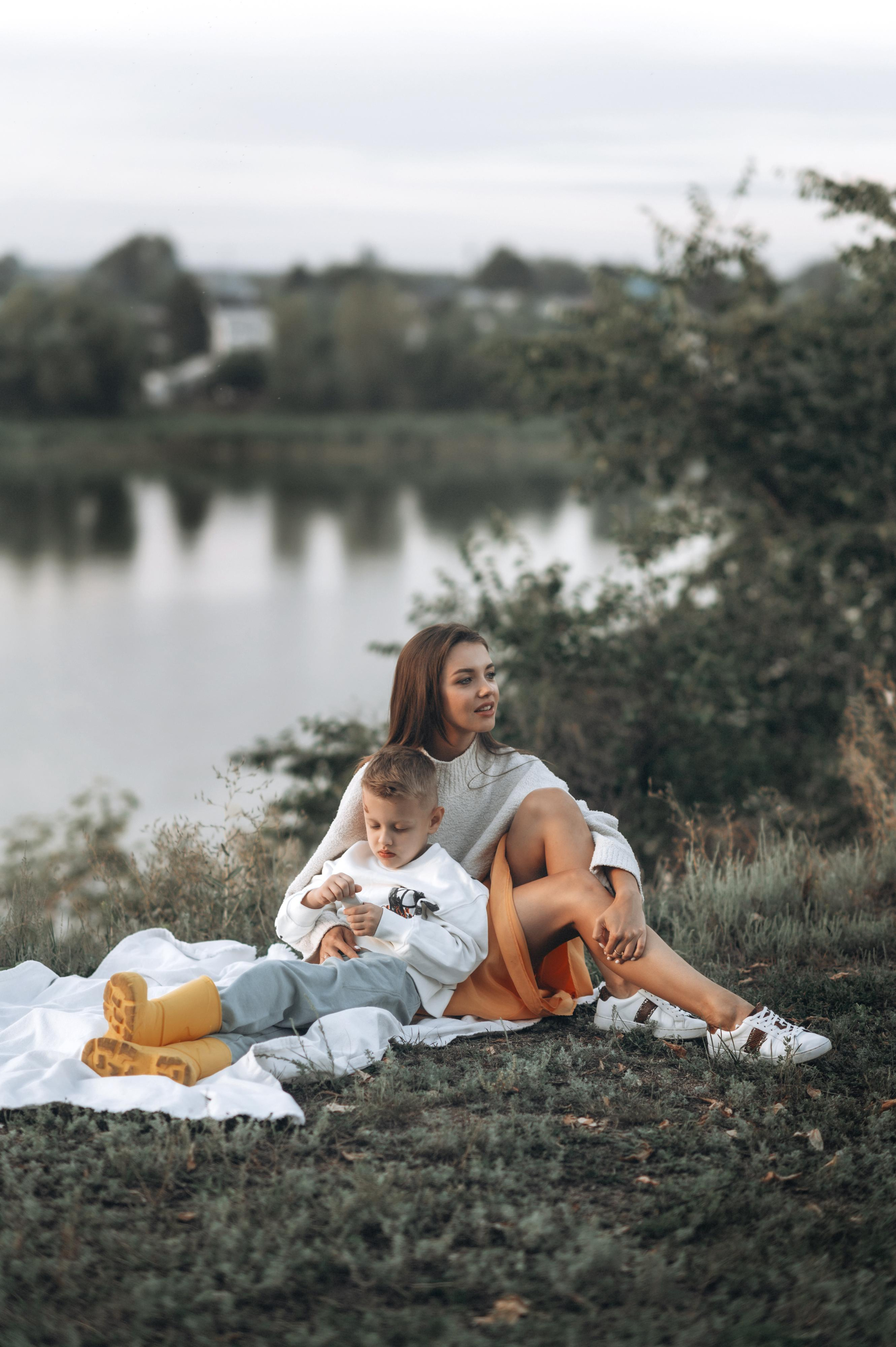 Даша и сынок. Фотограф в Саратове Анастасия Гладина