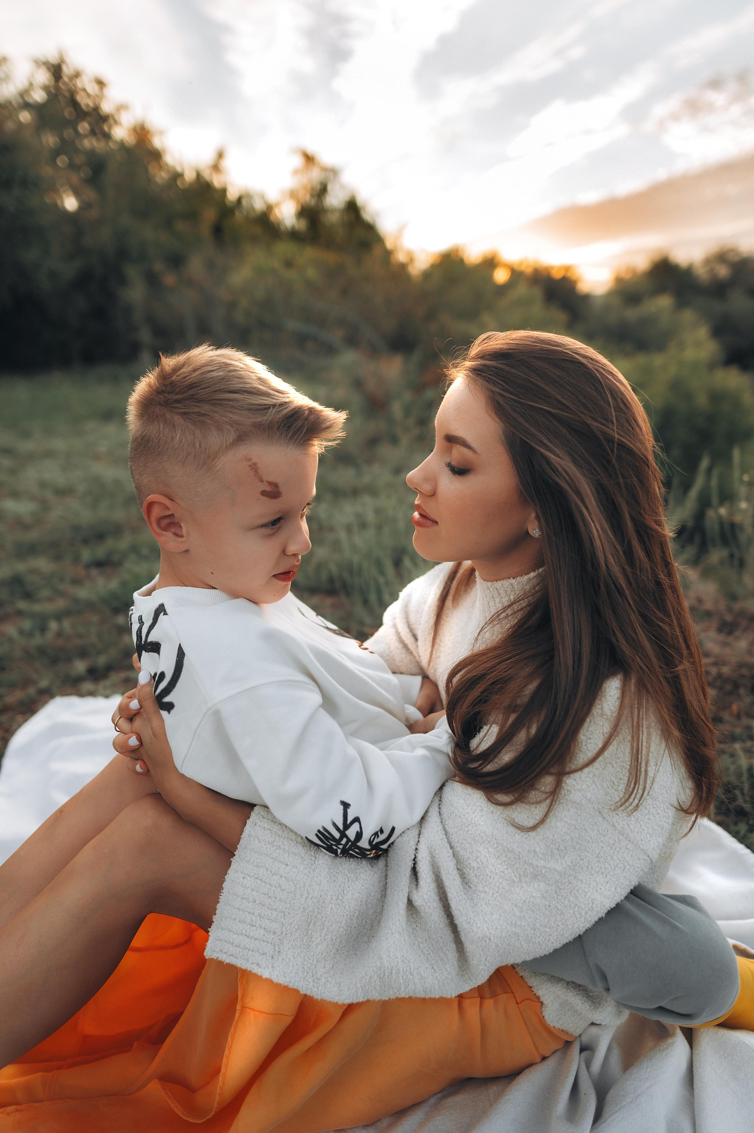 Даша и сынок. Фотограф в Саратове Анастасия Гладина