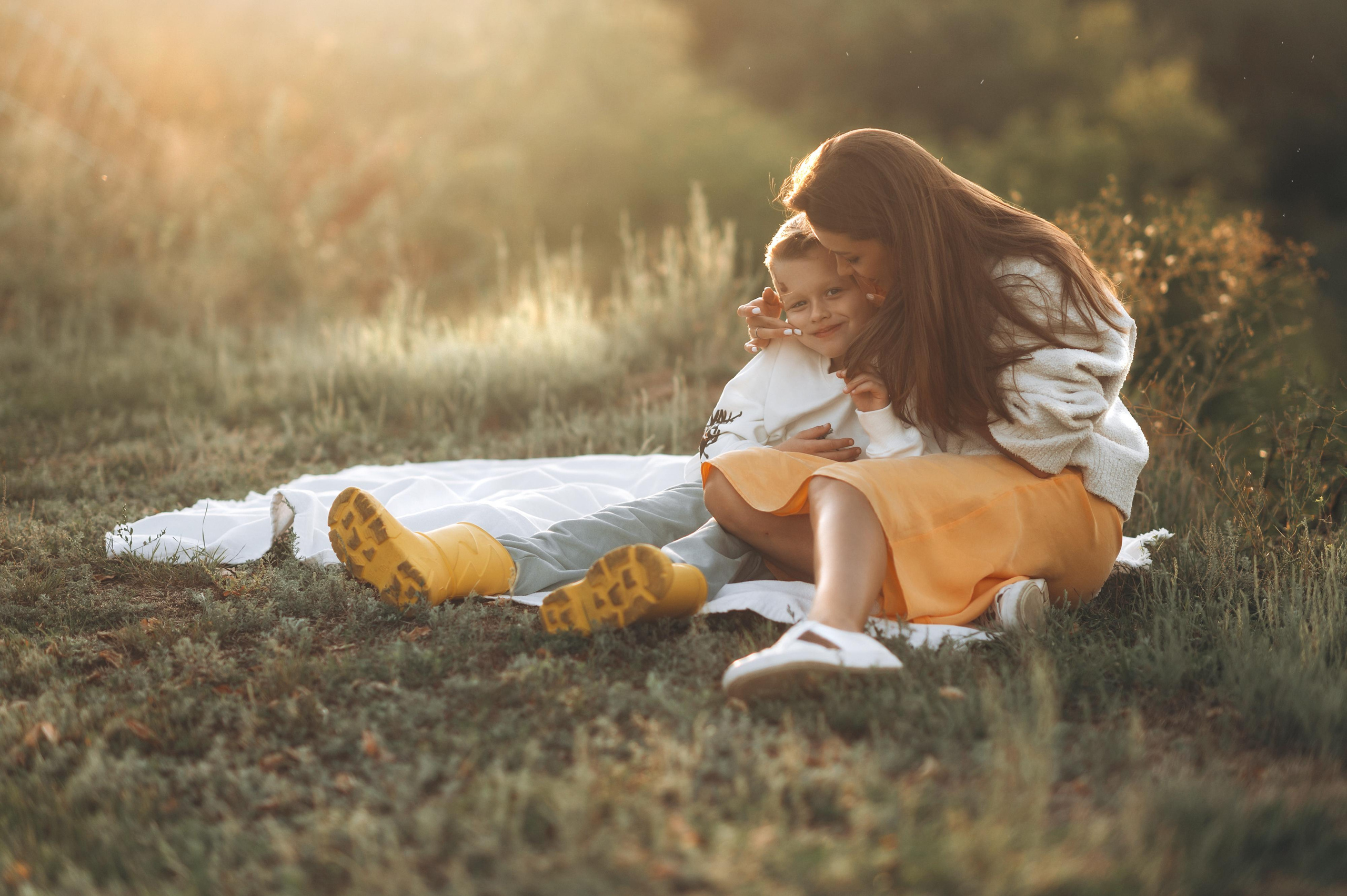 Даша и сынок. Фотограф в Саратове Анастасия Гладина