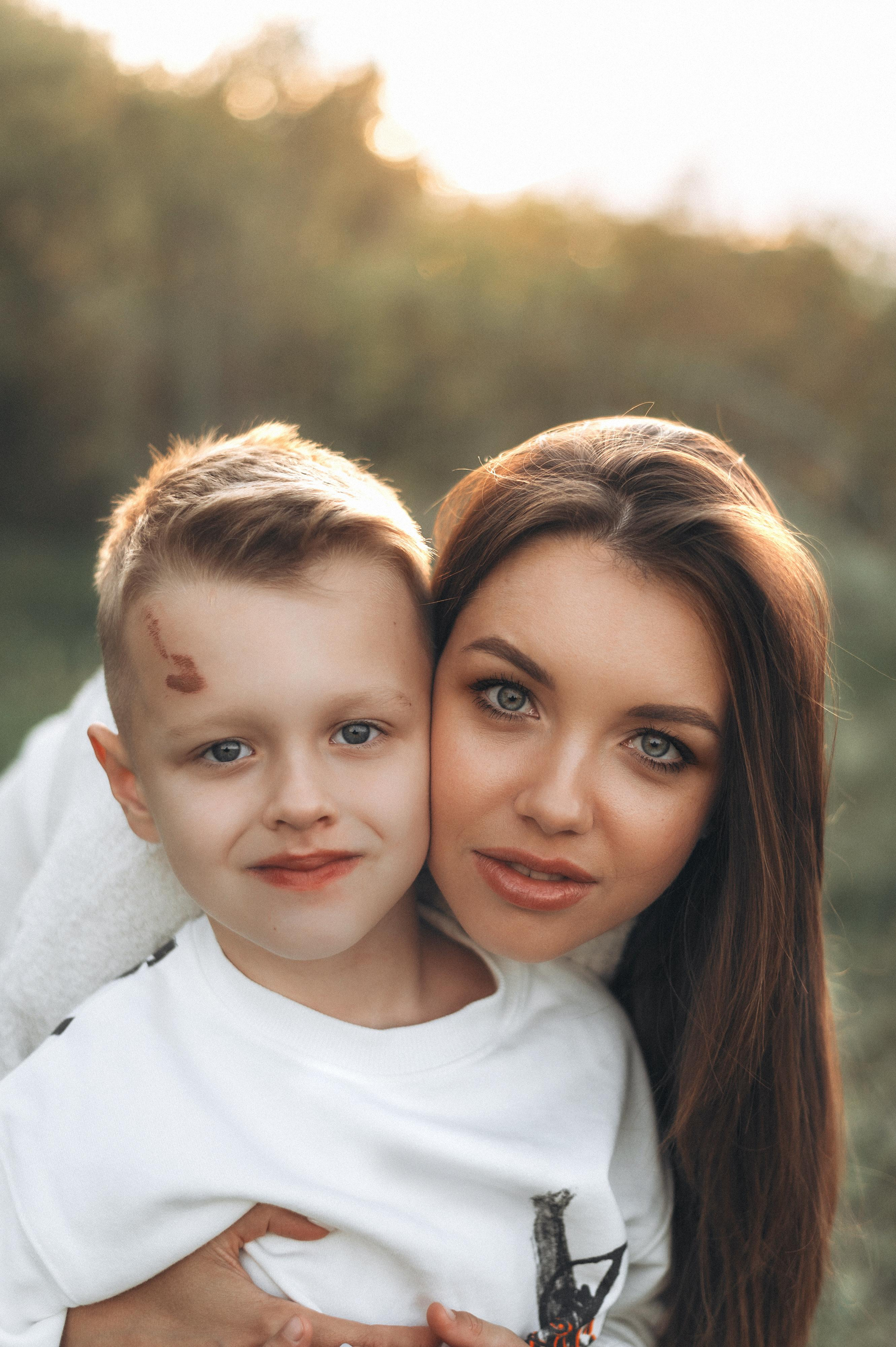 Даша и сынок. Фотограф в Саратове Анастасия Гладина