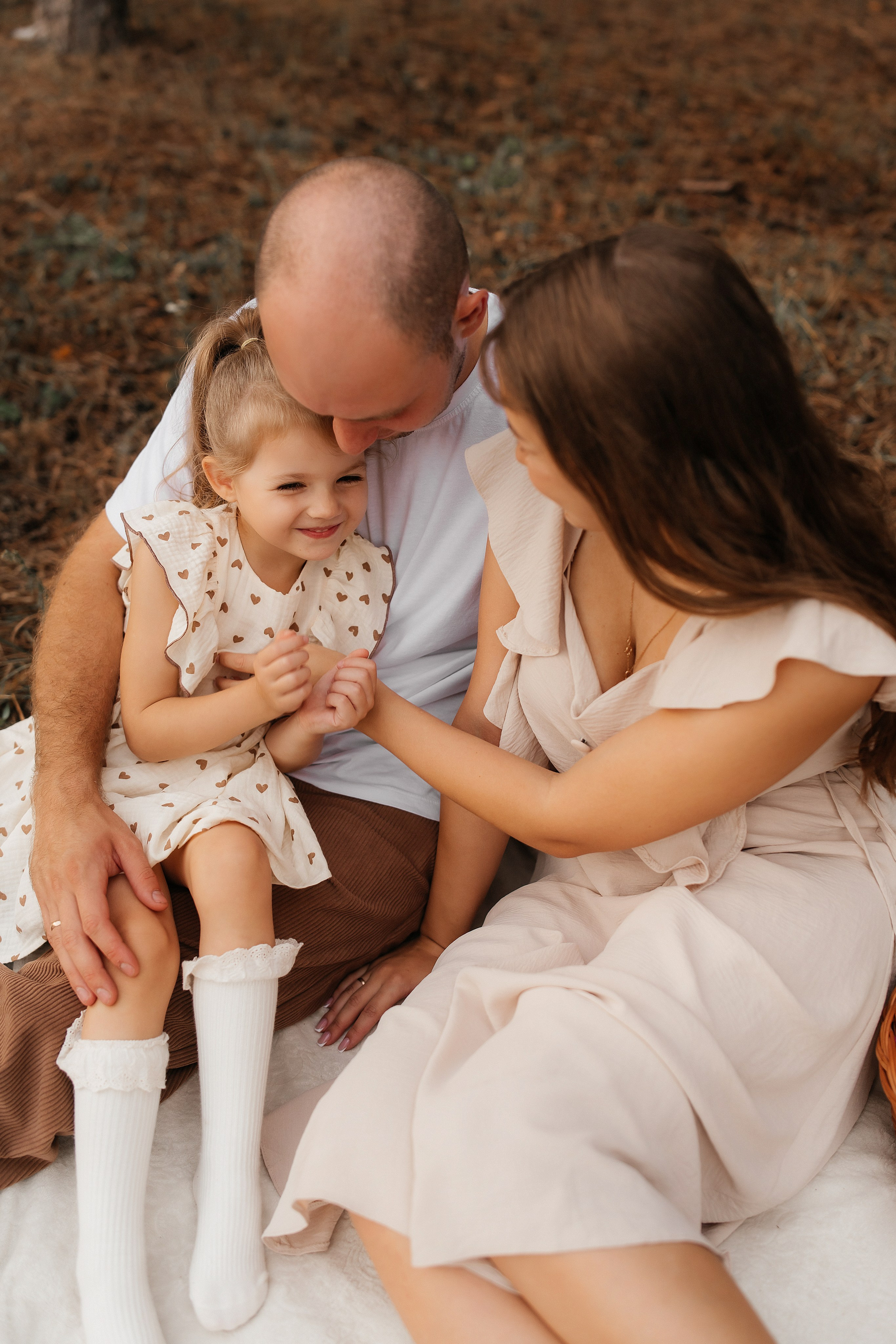 Семейная история в лесу. Фотограф Юлия Стрыгина