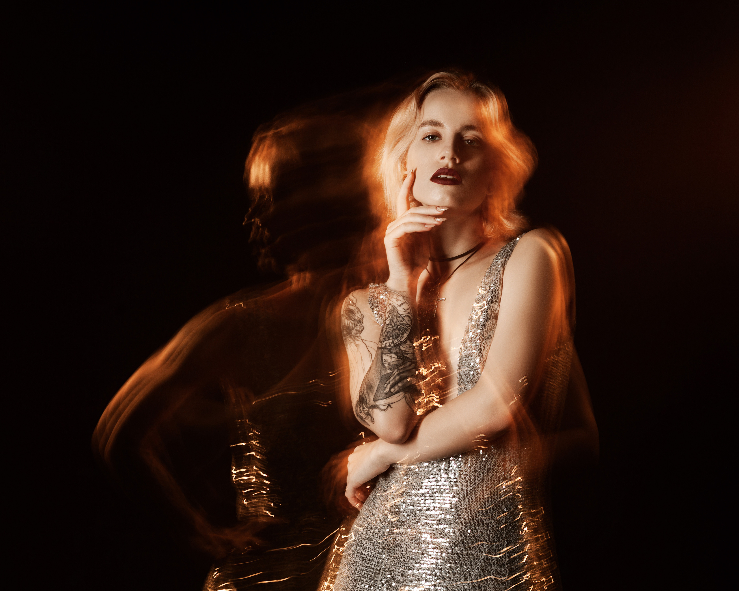 Фотосессия в студии, женский портрет, смешанный свет. Симферополь. Χελιδόνι Семейный и церковный фотограф в Крыму и Симферополе Валерия Г