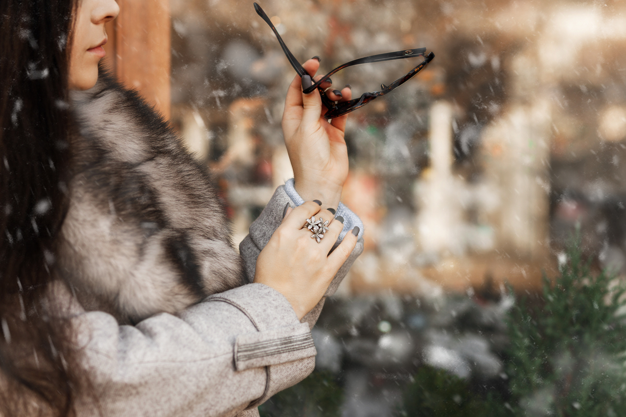 Наталья | зимние городские улицы. Χελιδόνι Семейный и церковный фотограф в Крыму и Симферополе Валерия Г
