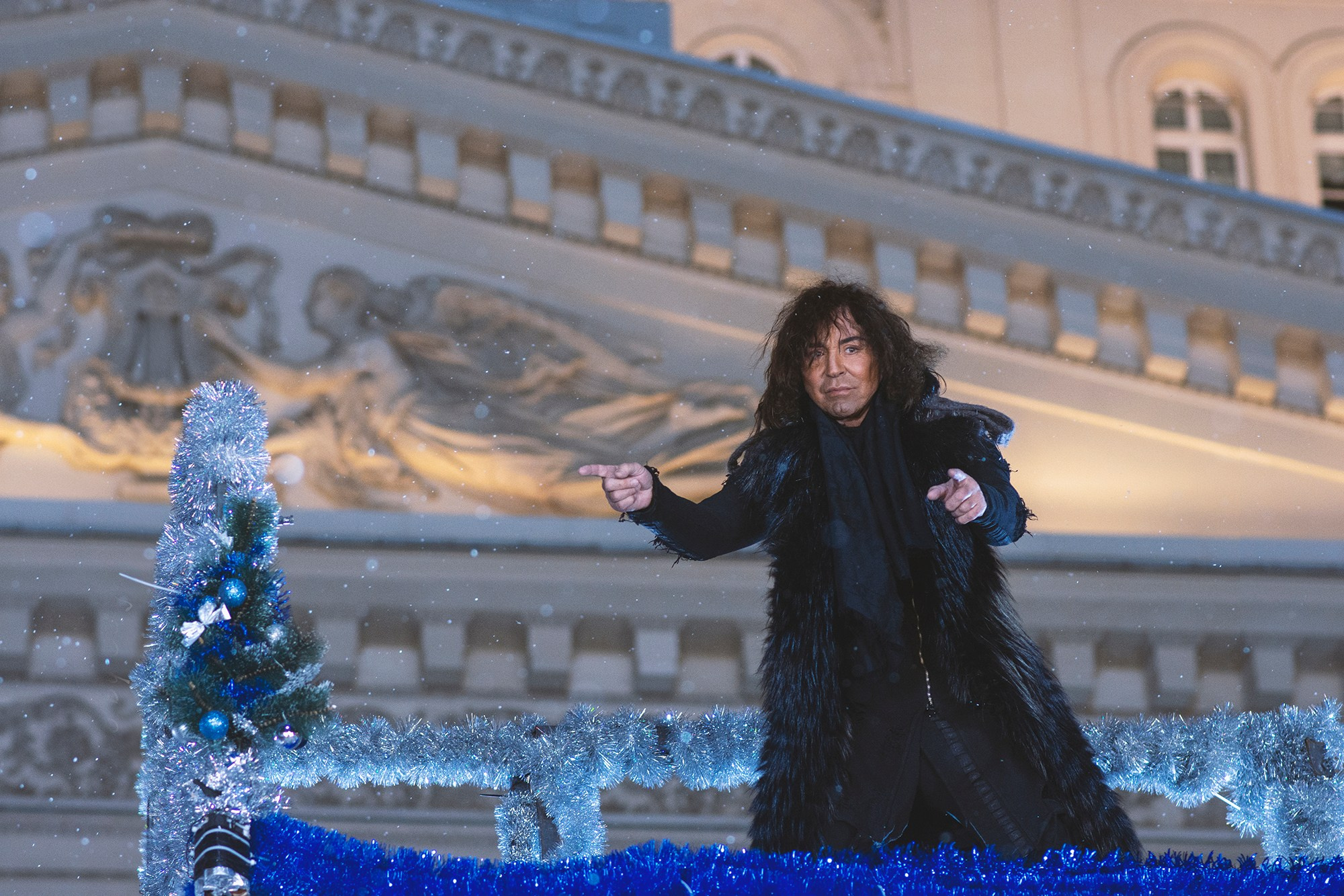 Валерий Леонтьев. Съемка «Новогодней ночи на Первом», 2019. Фотограф Ольга Пономарева