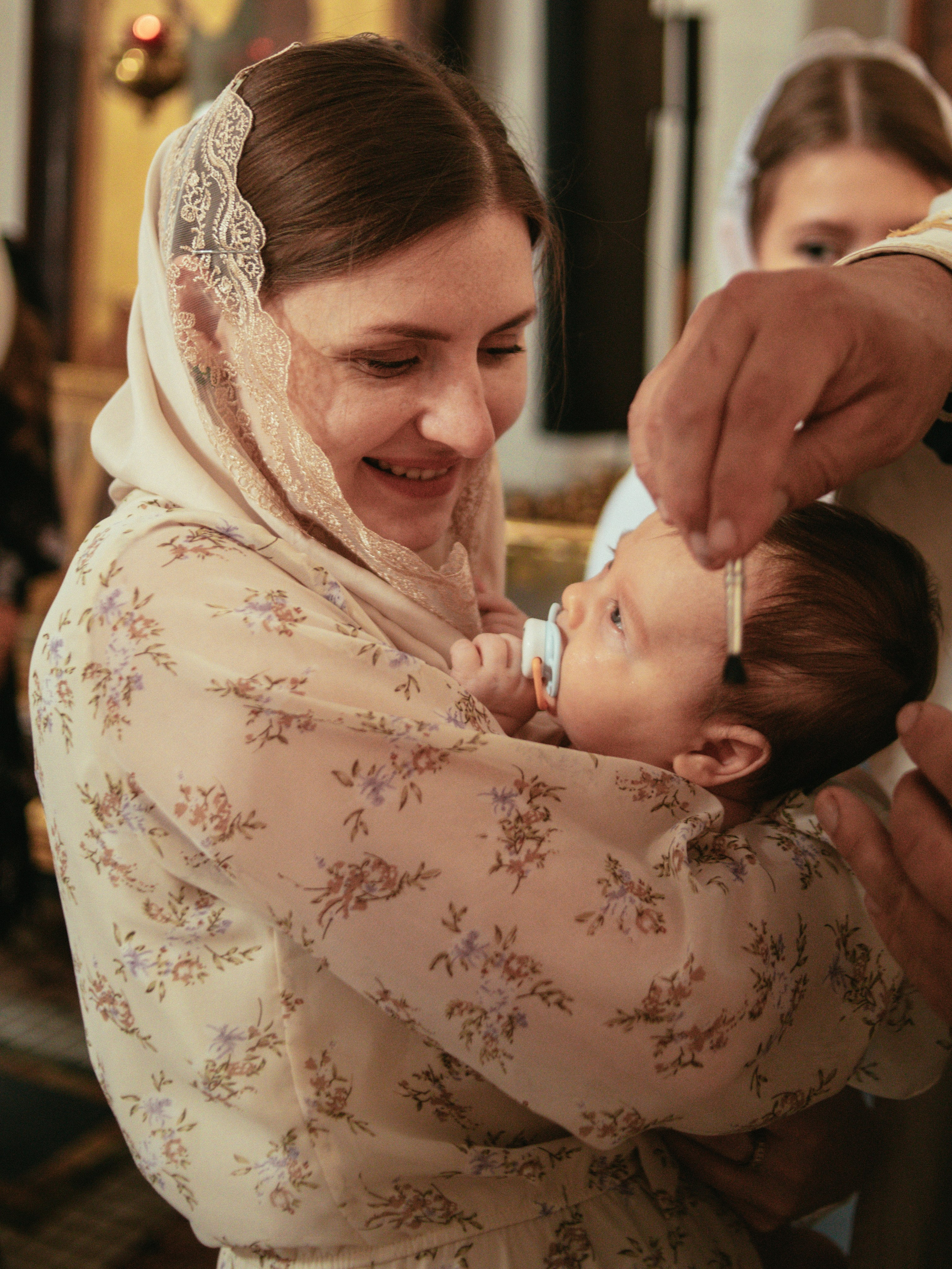 Таинство крещения. Портретный фотограф Алексин/Тула/Москва