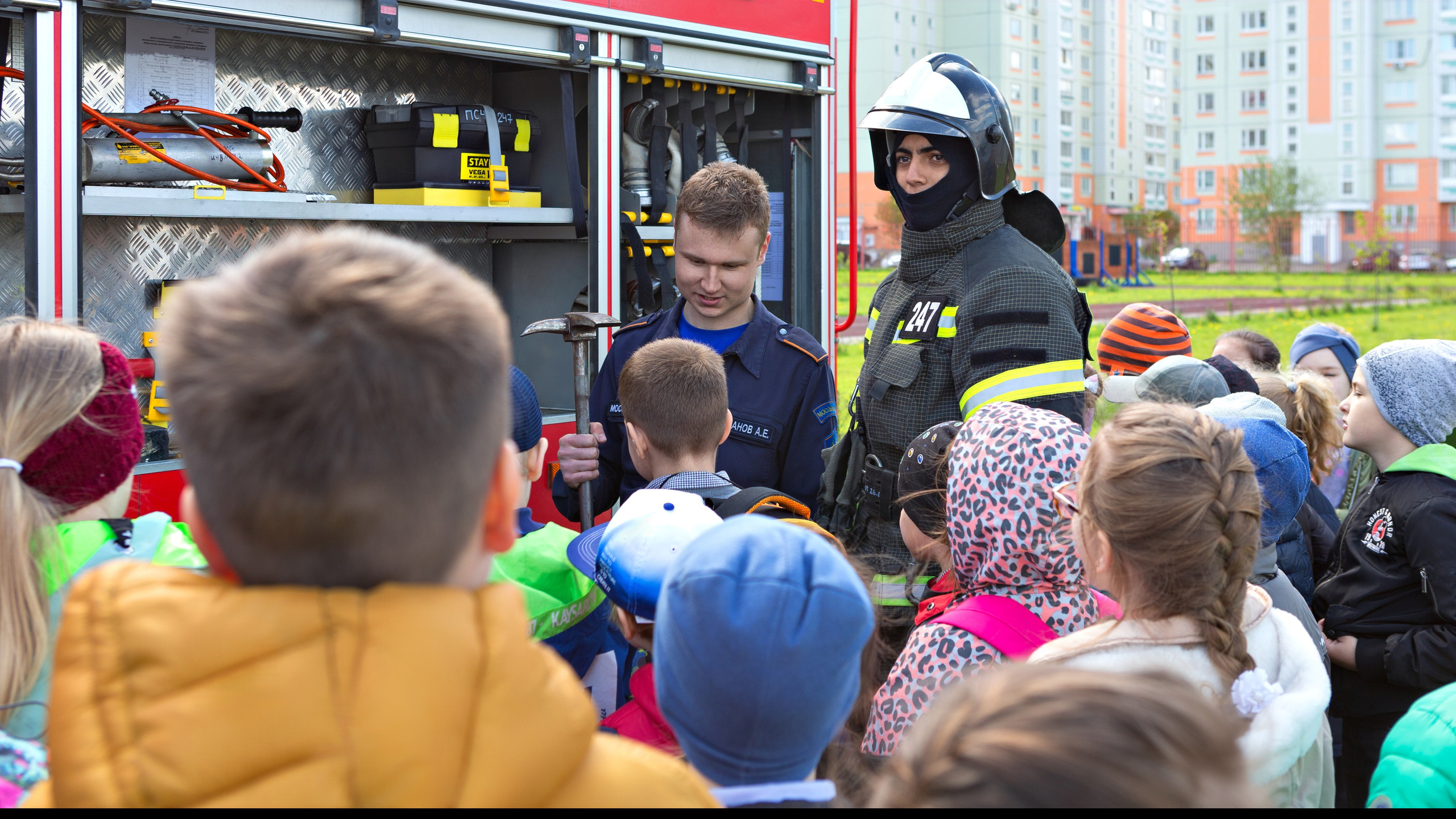 Экскурсия в пожарную часть Подольск