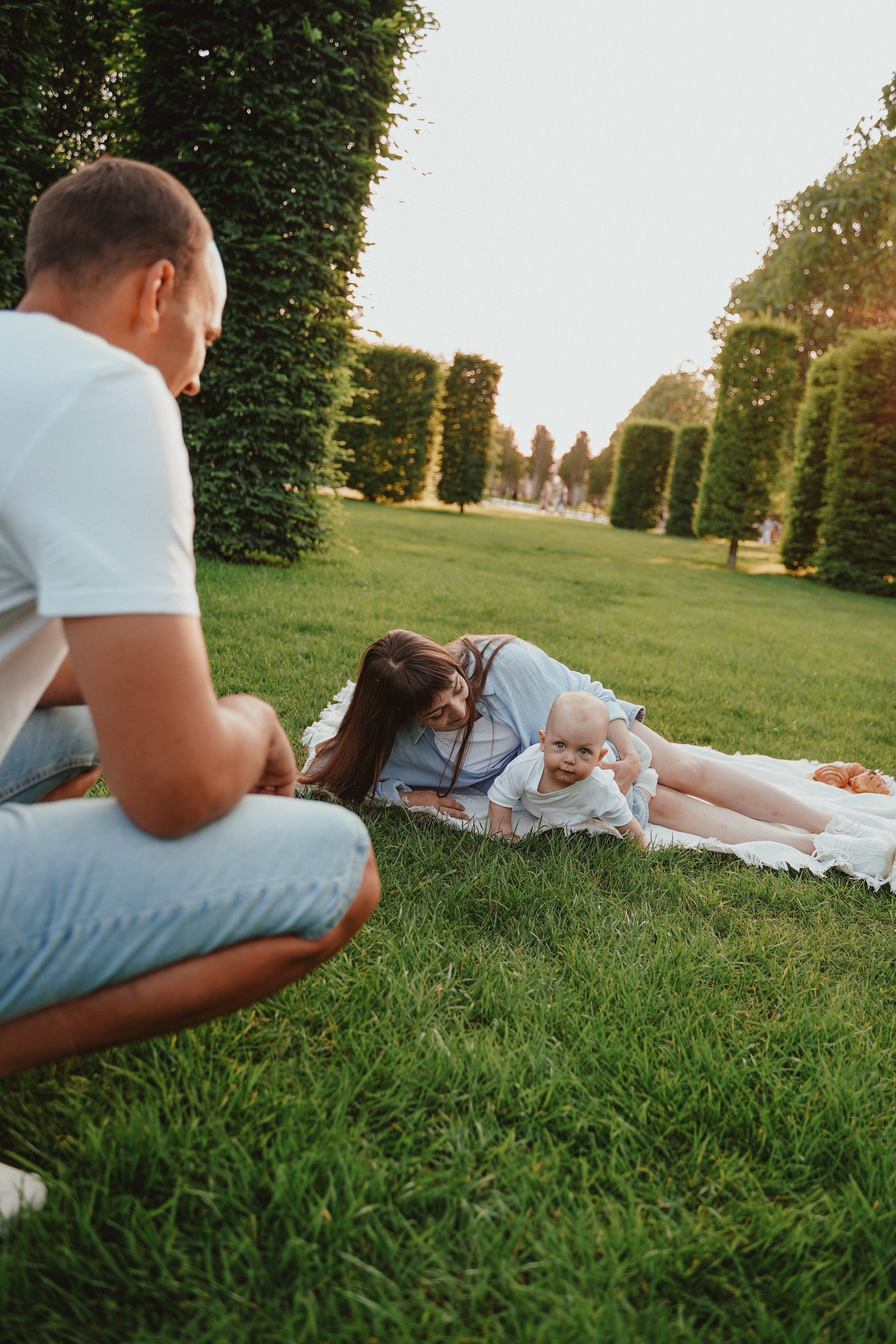 Семейная фотосессия в парке Галицкого. Семейный и женский фотограф в Краснодаре Анастасия Приймак