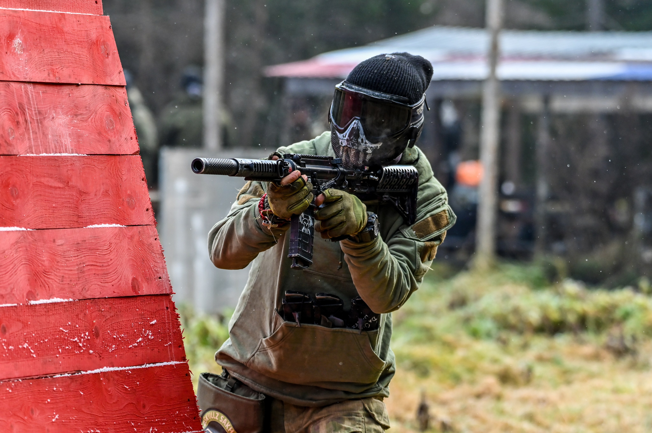 Пейнтбол. Фоторепортажи Сахалина