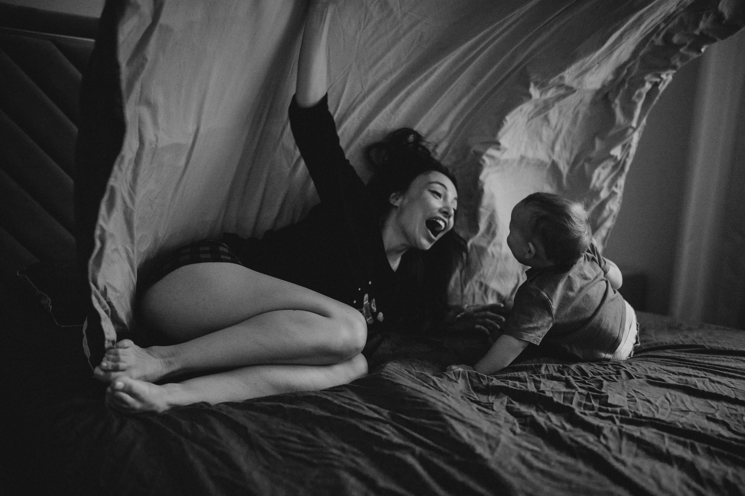 Семейная фотосессия дома. Семейный фотограф в Москве Ирина Жур