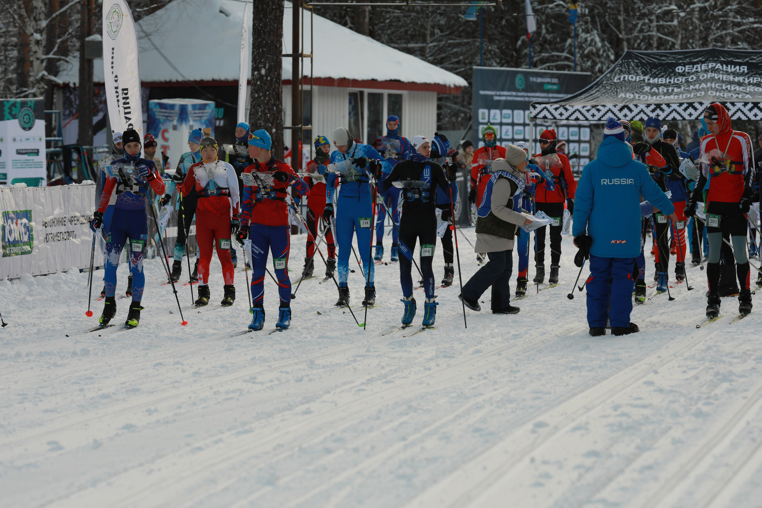 2025 12 Чемпионат и ВС по ориентированию (Сургут). Спортивная фотография