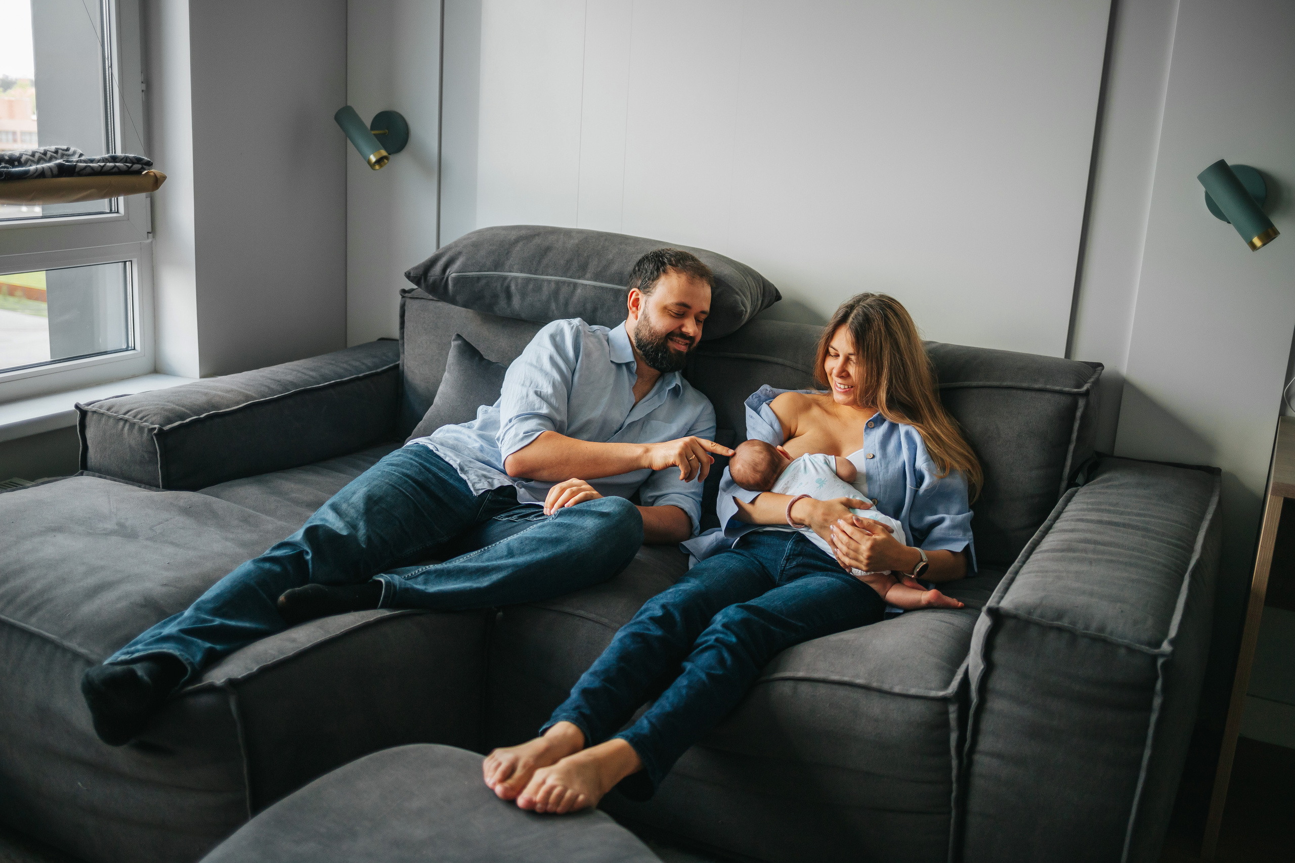 Олег, Саша и Аня. Семейный lifestyle фотограф в Санкт-Петербурге Людмила Пахомова