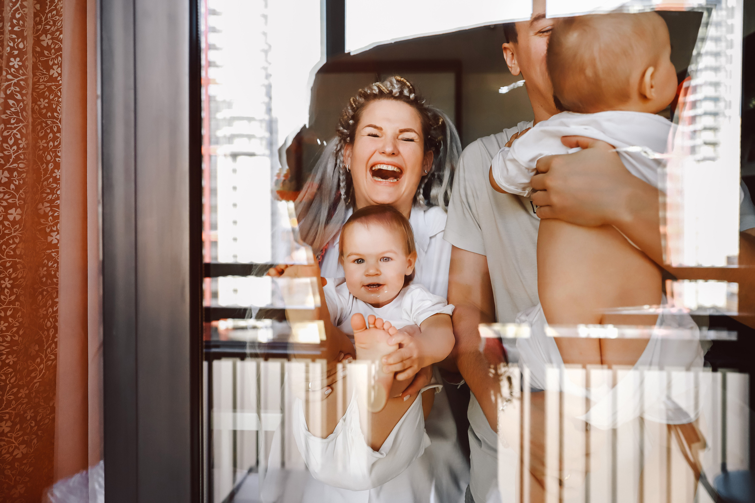 Максим, Аня, Лиза и Соня. Семейный lifestyle фотограф в Санкт-Петербурге Людмила Пахомова