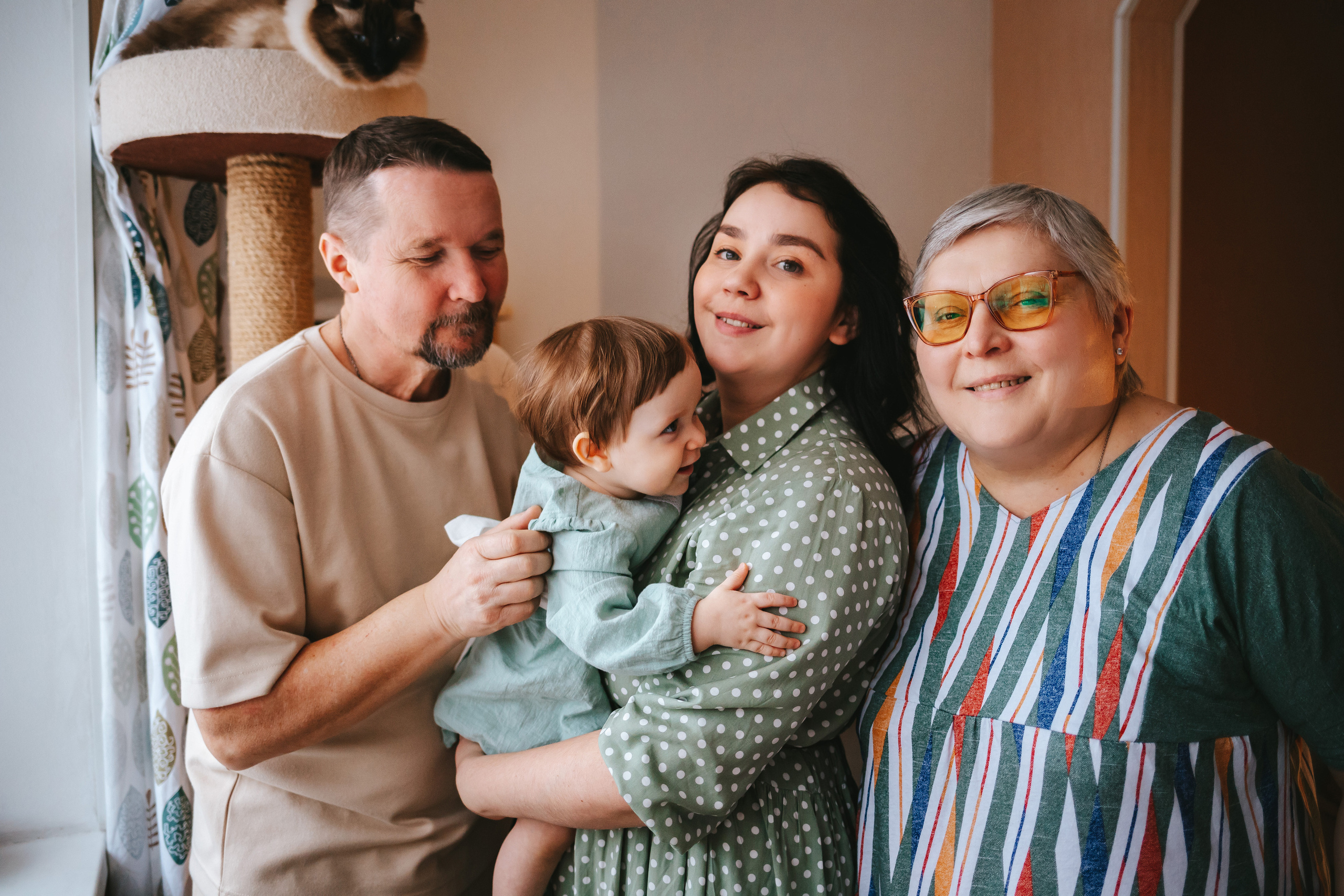 Арсений, Айгуль и Тея. Семейный lifestyle фотограф в Санкт-Петербурге Людмила Пахомова