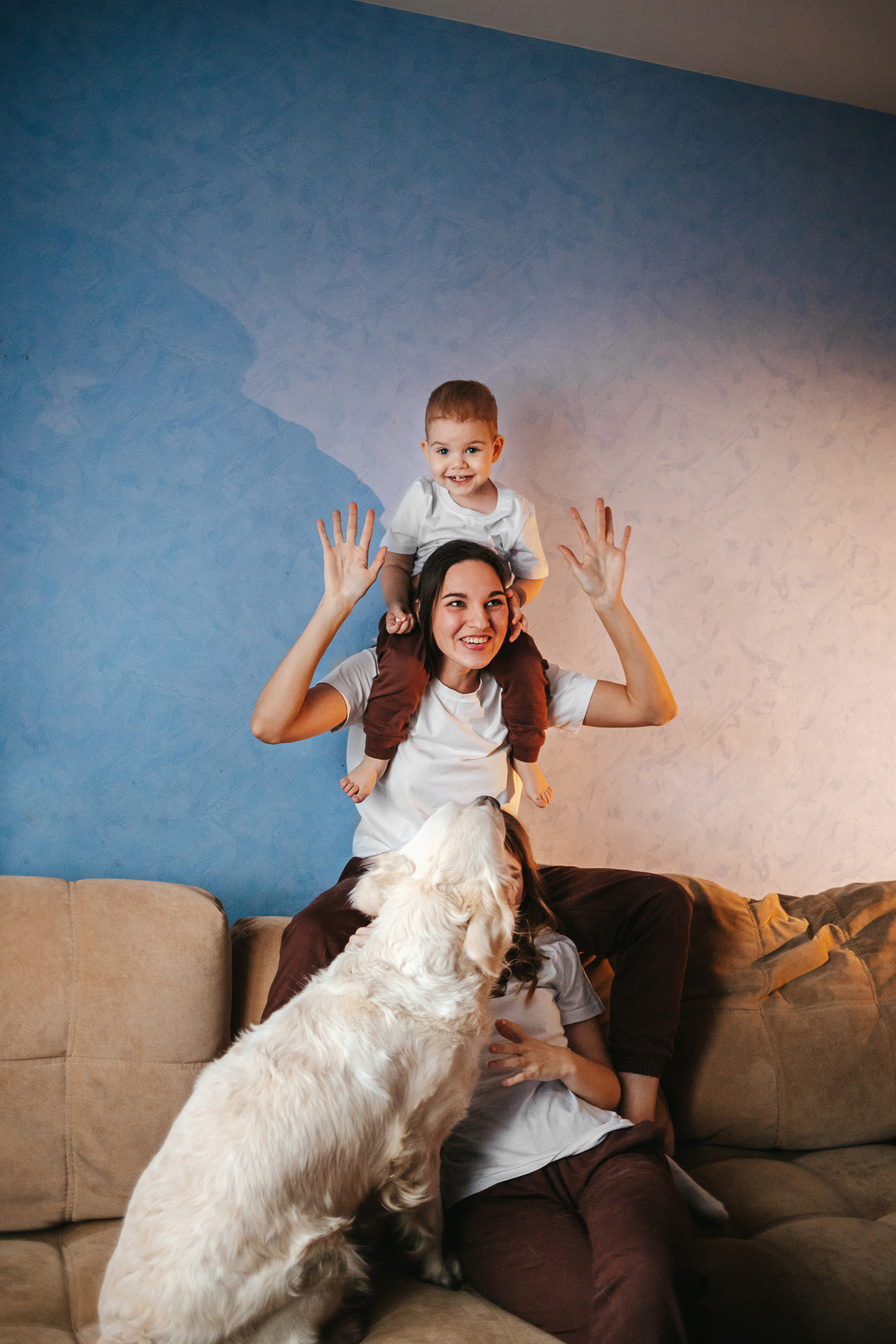 Ульяна, Саша и Миша. Семейный lifestyle фотограф в Санкт-Петербурге Людмила Пахомова