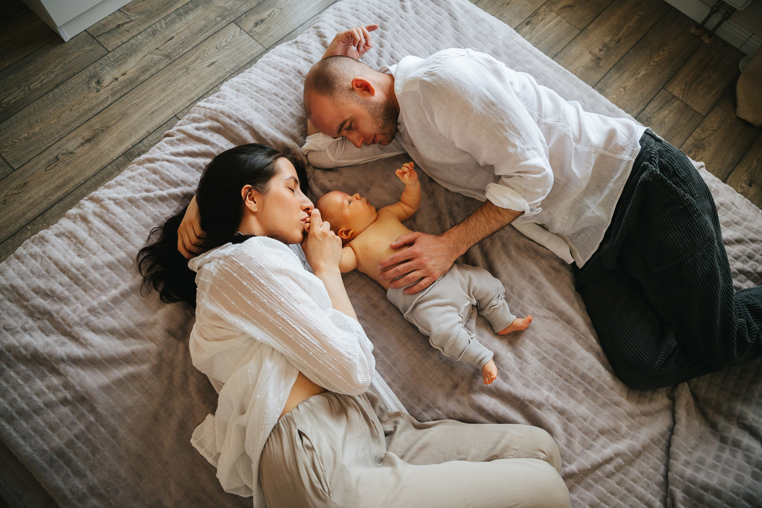 Илья, Катя и Лев. Семейный lifestyle фотограф в Санкт-Петербурге Людмила Пахомова