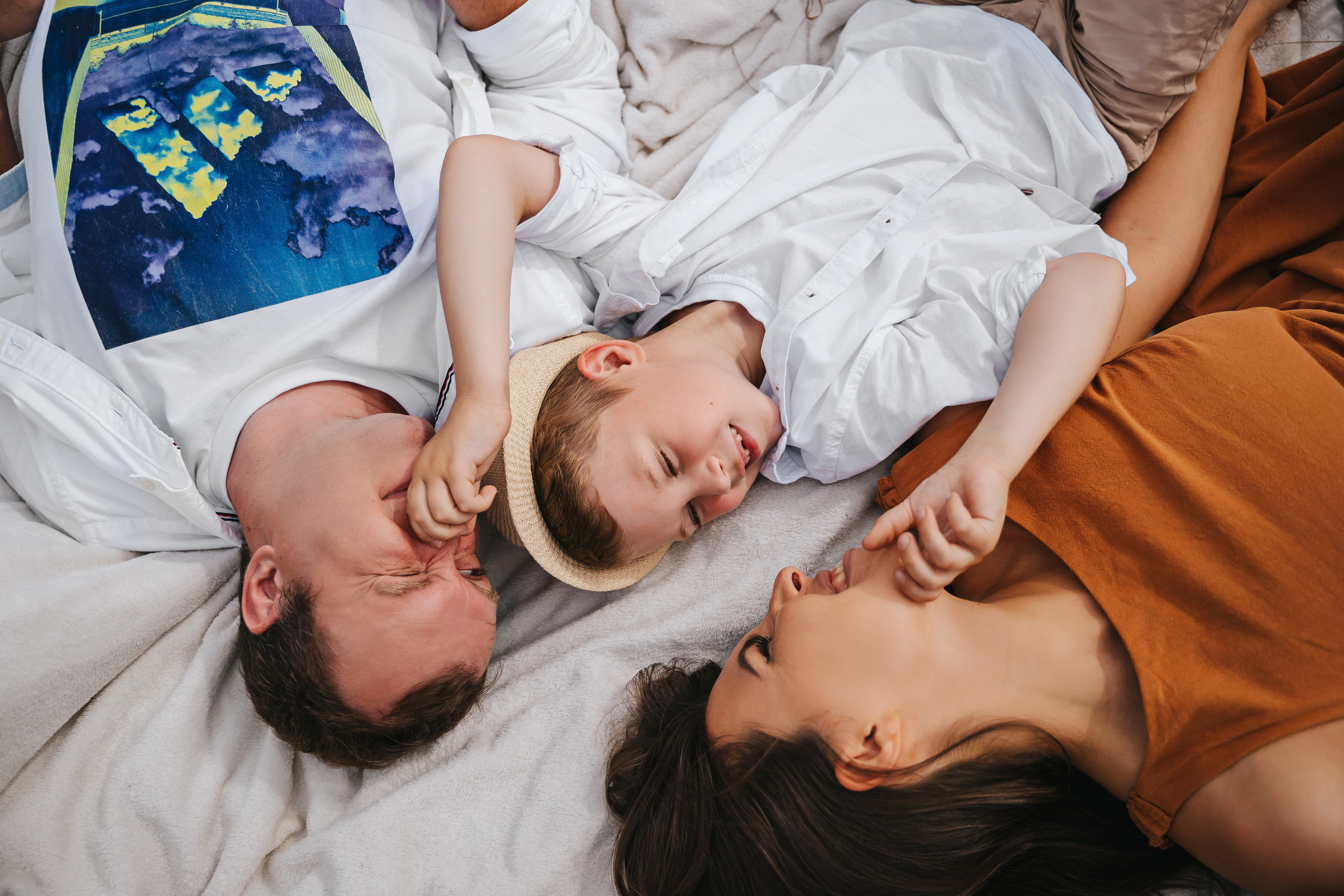 Серёжа, Алёна и Миша. Семейный lifestyle фотограф в Санкт-Петербурге Людмила Пахомова