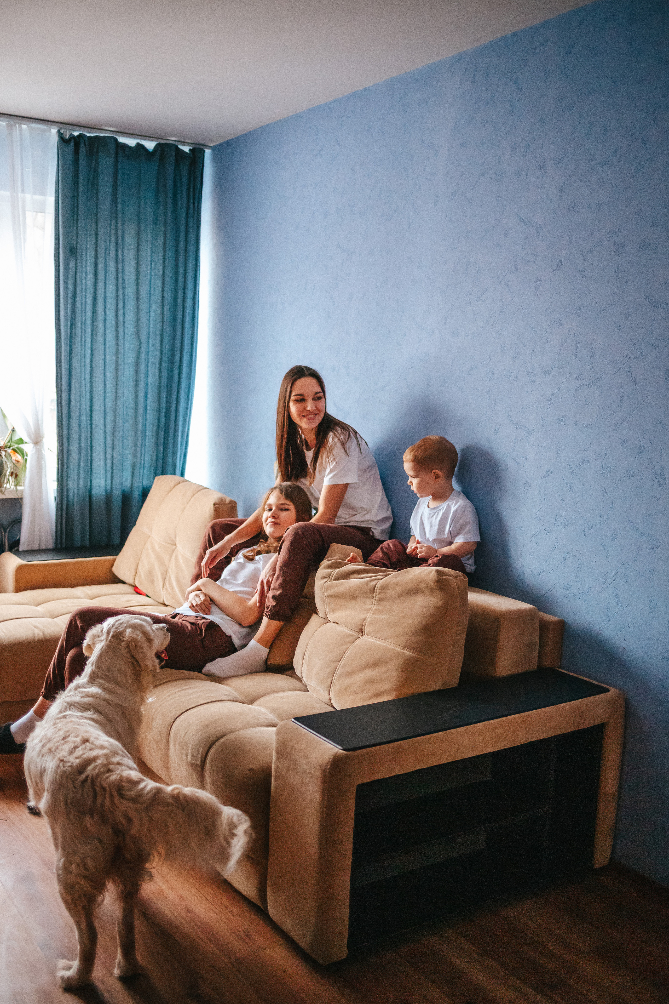 Ульяна, Саша и Миша. Семейный lifestyle фотограф в Санкт-Петербурге Людмила Пахомова