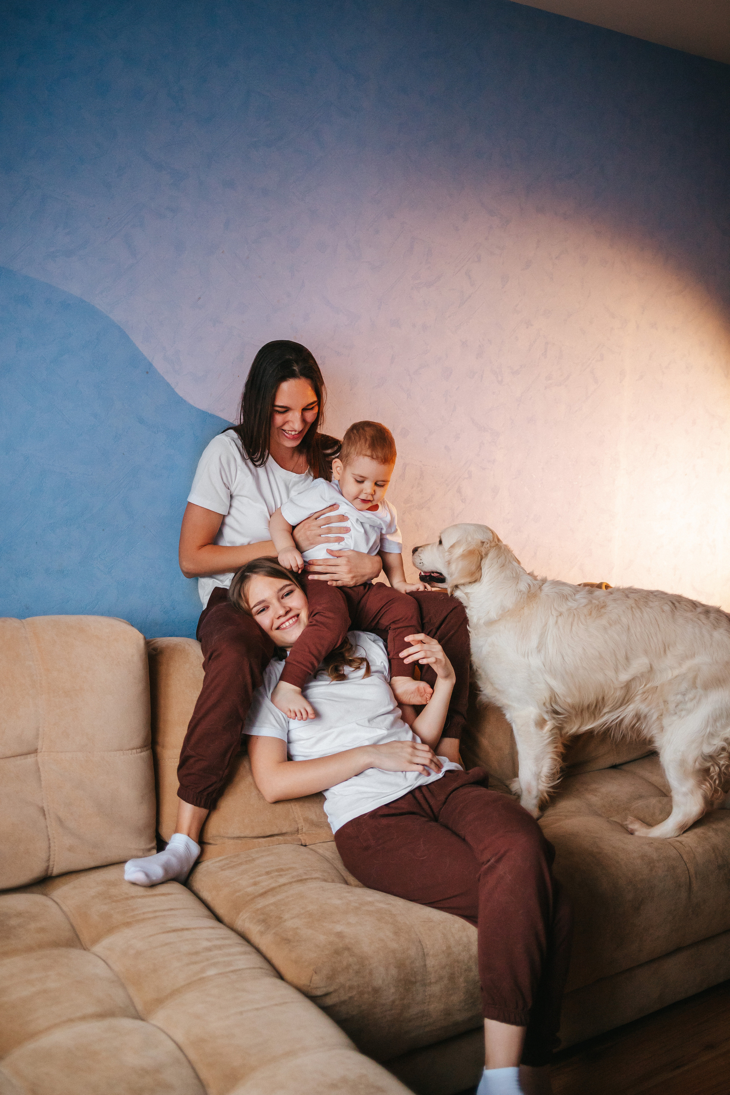 Ульяна, Саша и Миша. Семейный lifestyle фотограф в Санкт-Петербурге Людмила Пахомова