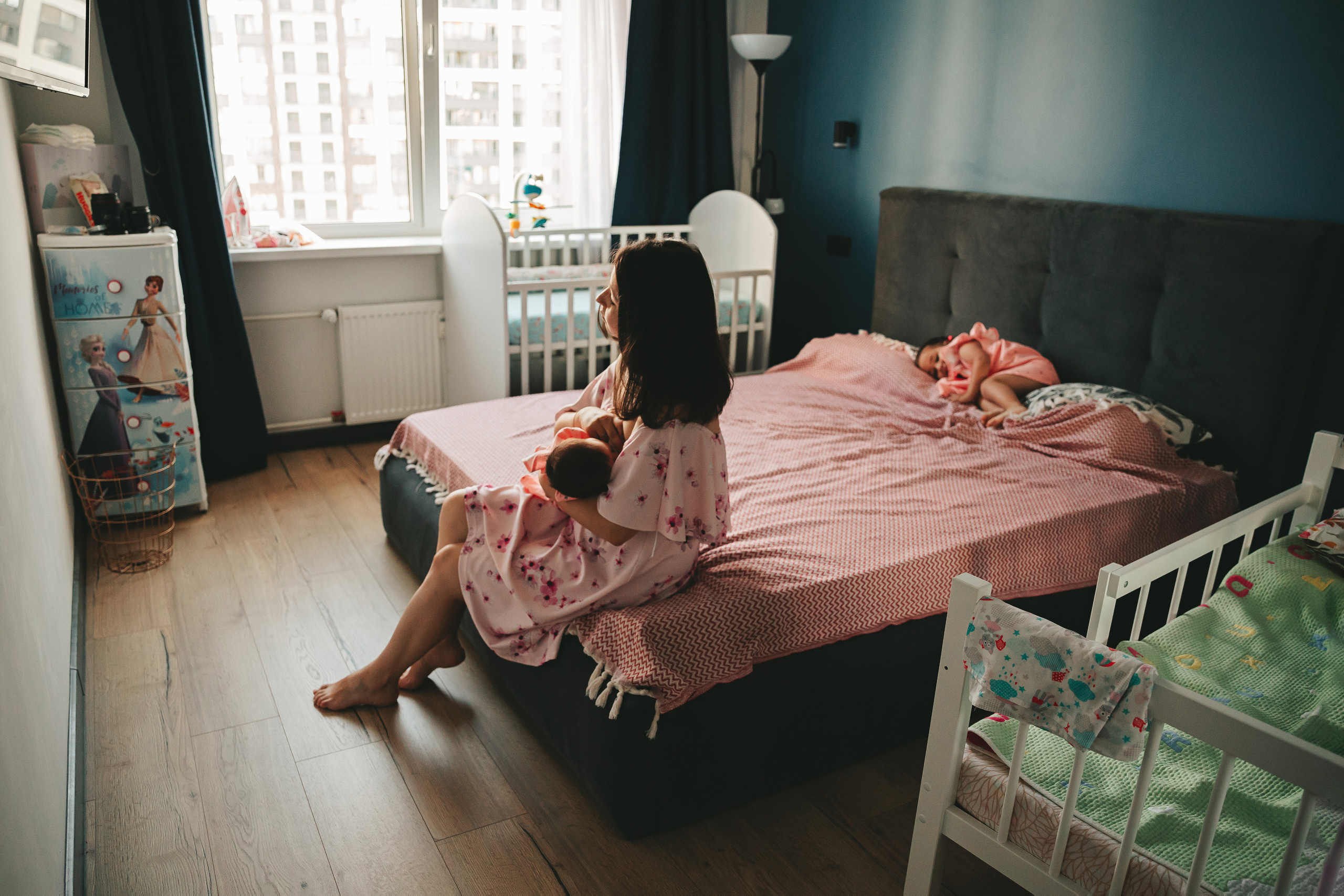 Максим, Алия, Карина и Кира. Семейный lifestyle фотограф в Санкт-Петербурге Людмила Пахомова