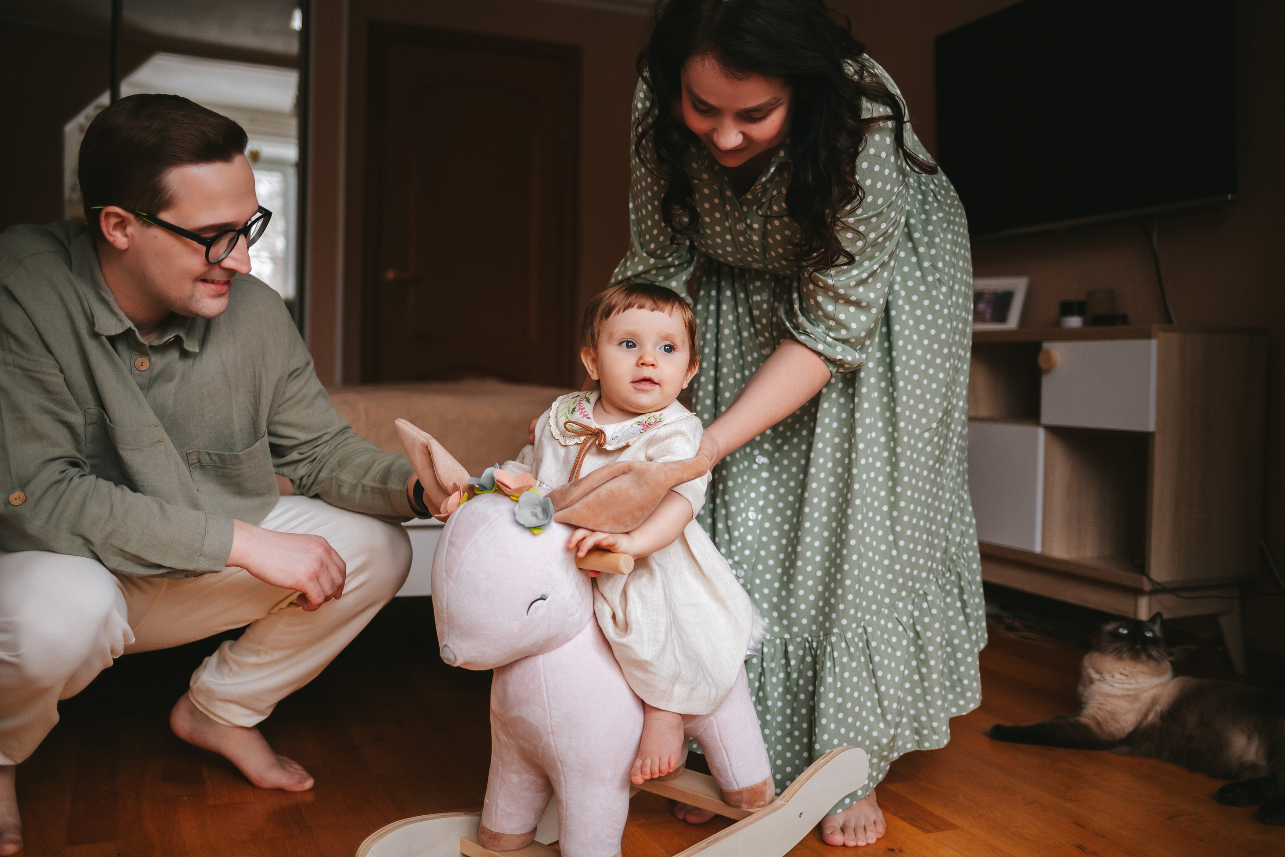 Арсений, Айгуль и Тея. Семейный lifestyle фотограф в Санкт-Петербурге Людмила Пахомова