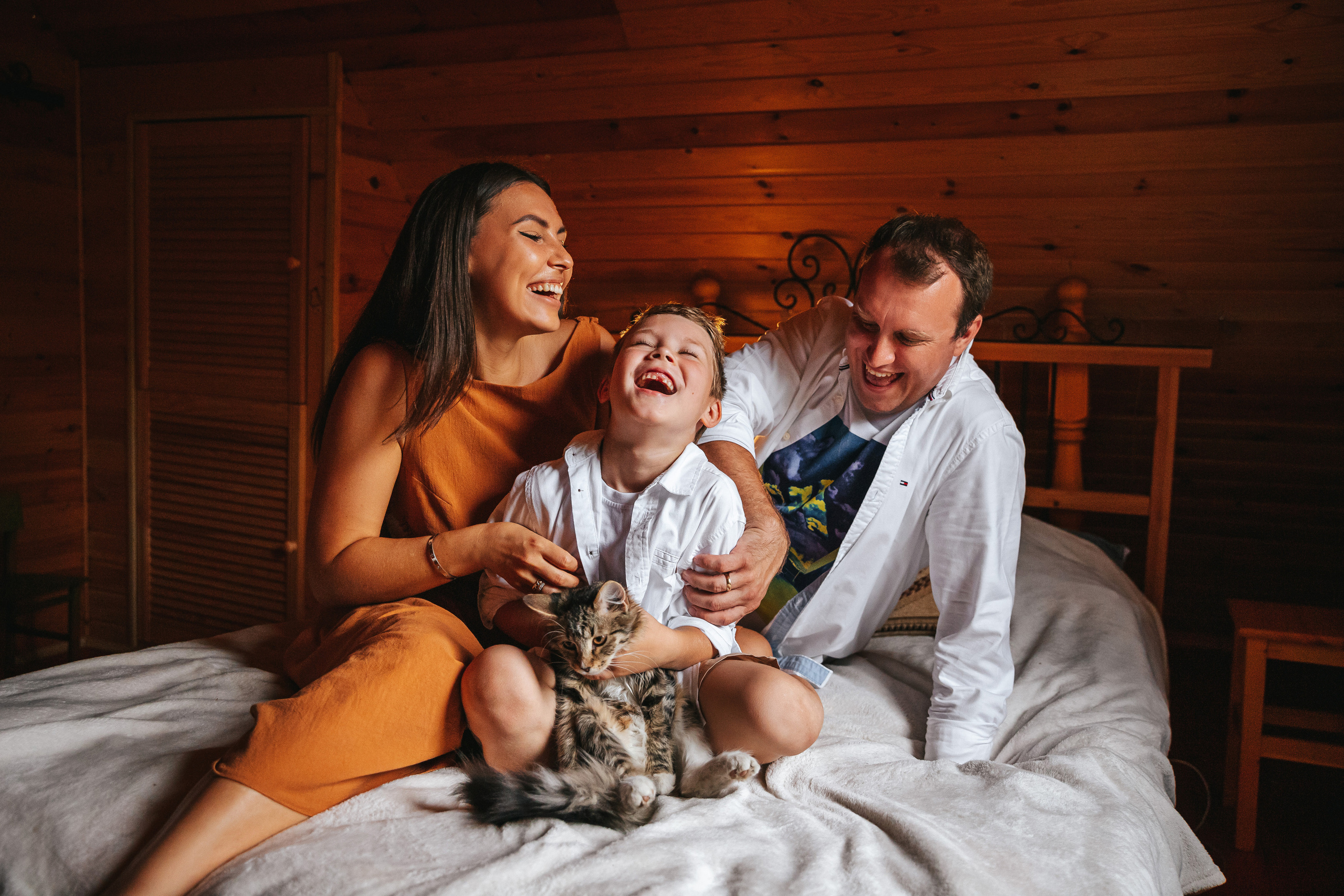 Серёжа, Алёна и Миша. Семейный lifestyle фотограф в Санкт-Петербурге Людмила Пахомова