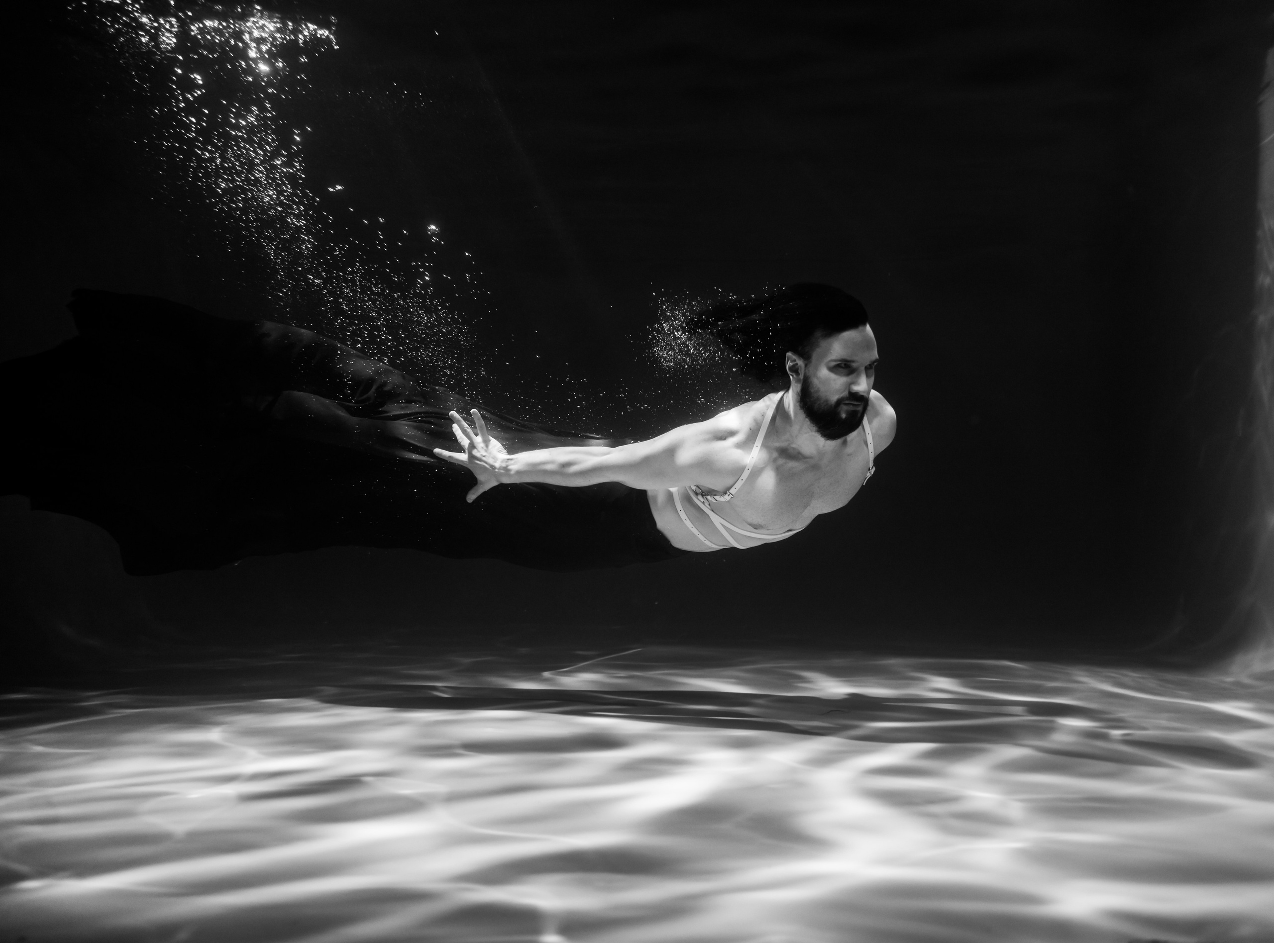 Подводная фотосъёмка. Арт фотограф Серафима Абельман в Москве