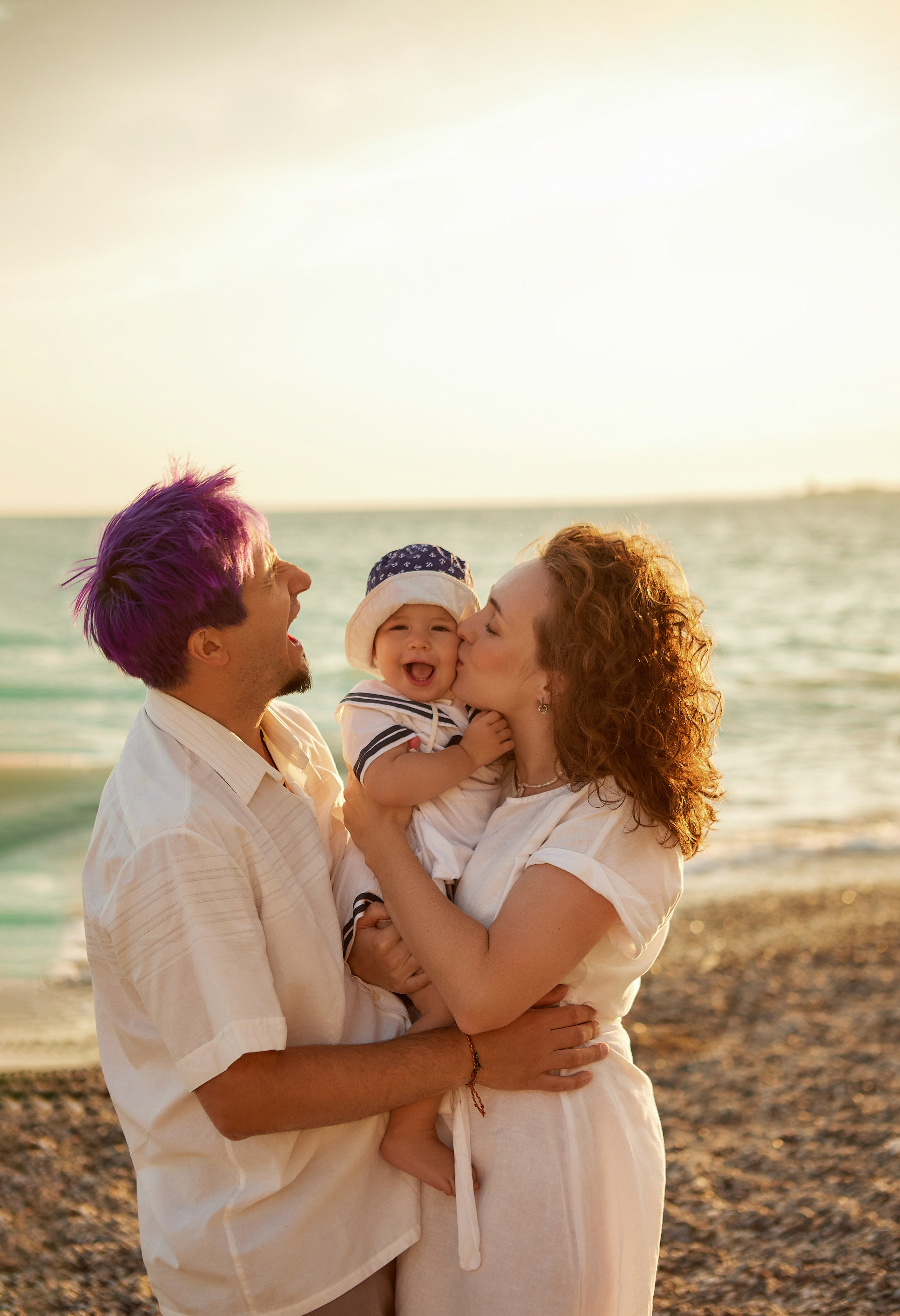 Семейная съемка у моря. Фотограф в Краснодаре и в Евпатории Дарья Белоущенко