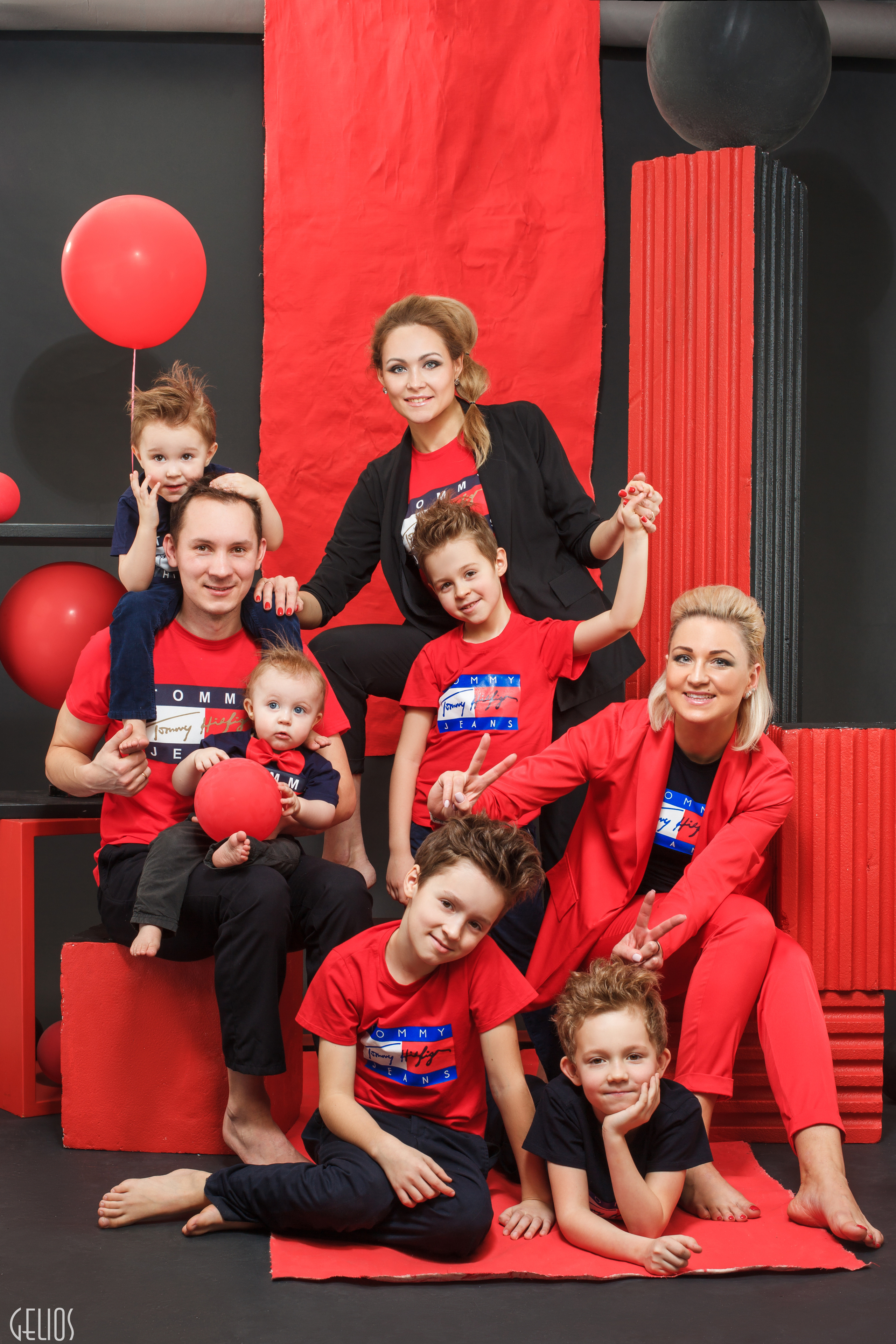 Семейная фотосьемка. Фотостудия «Gelios». Фотосессии в Калининграде