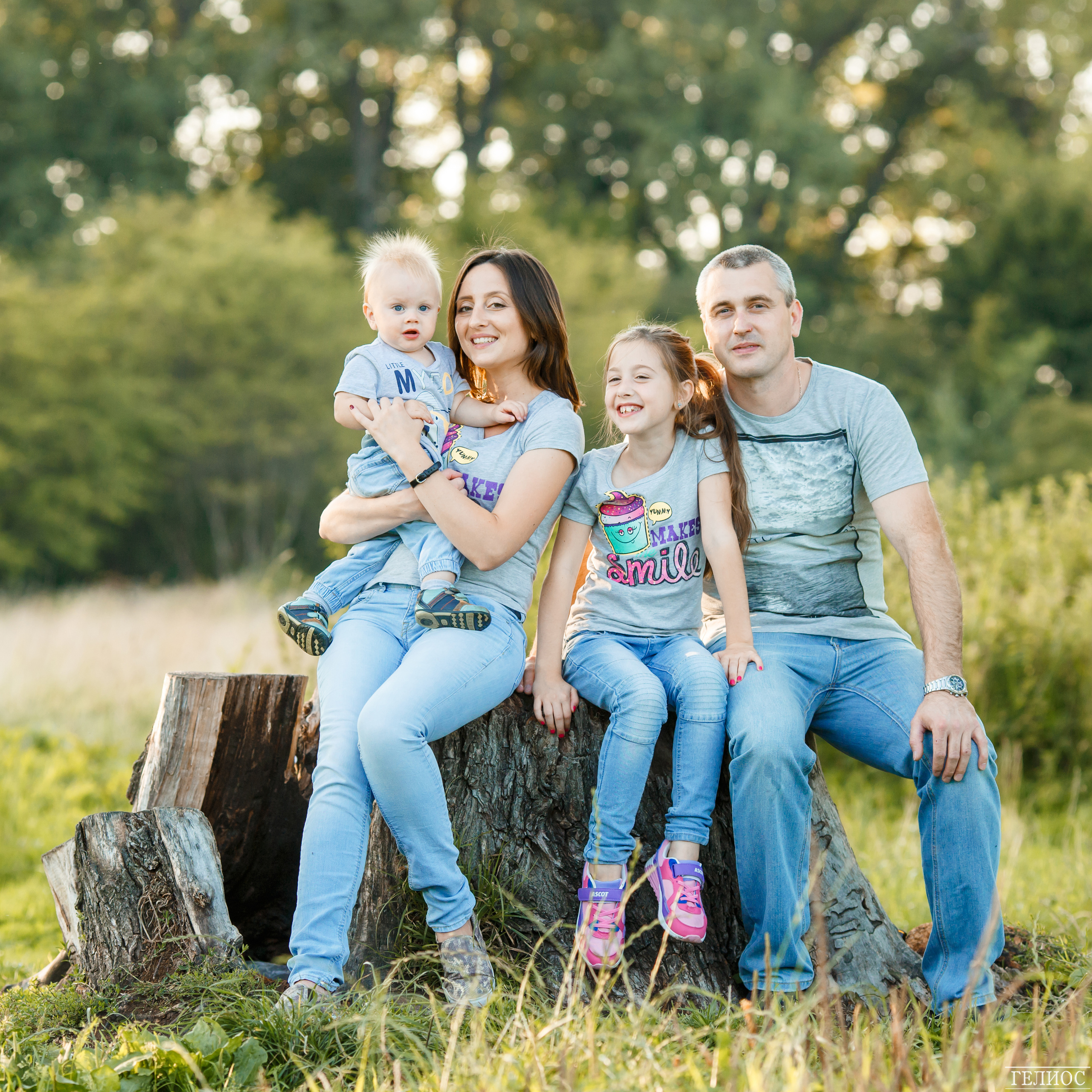 Семейная фотосьемка. Фотостудия «Gelios». Фотосессии в Калининграде