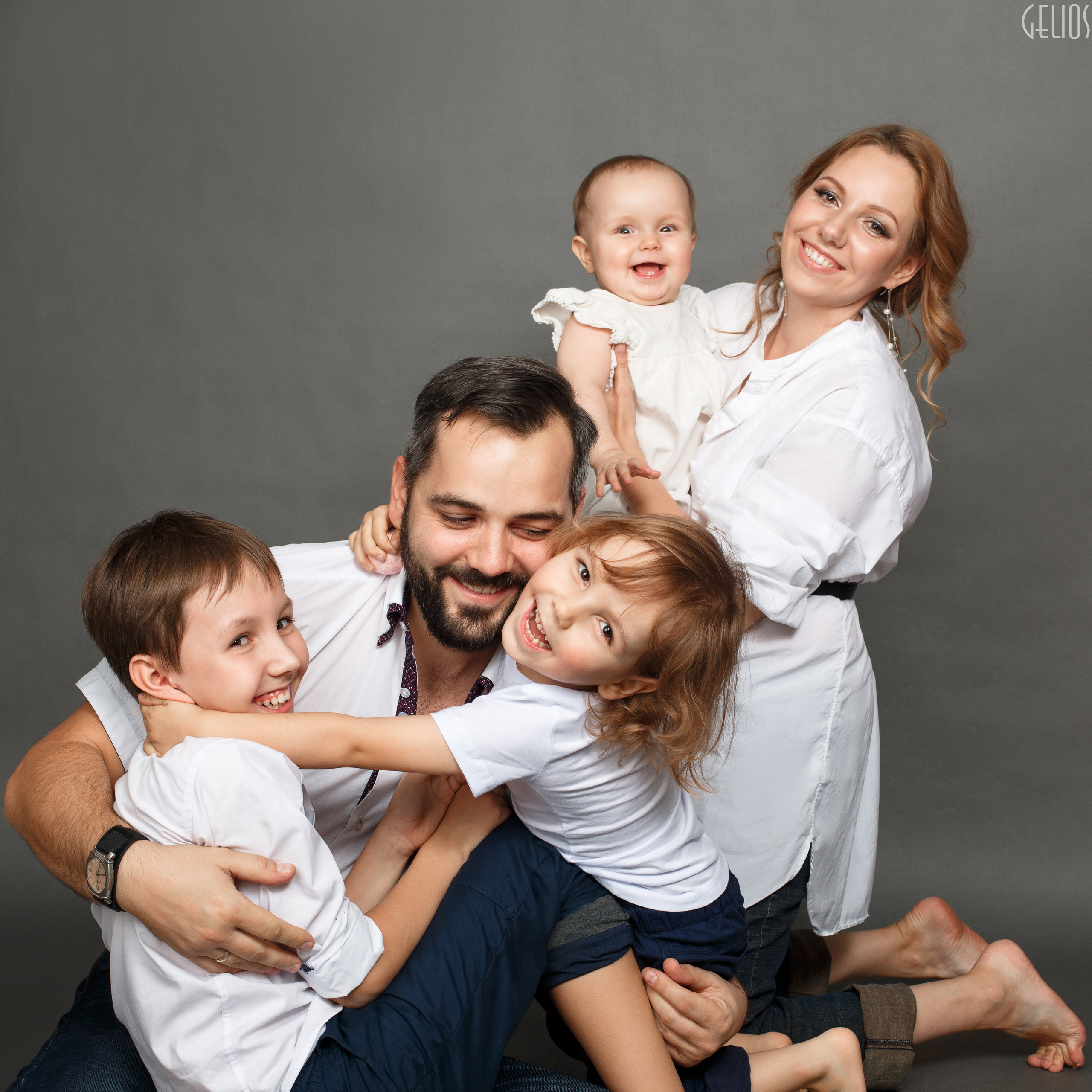Семейная фотосьемка. Фотостудия «Gelios». Фотосессии в Калининграде