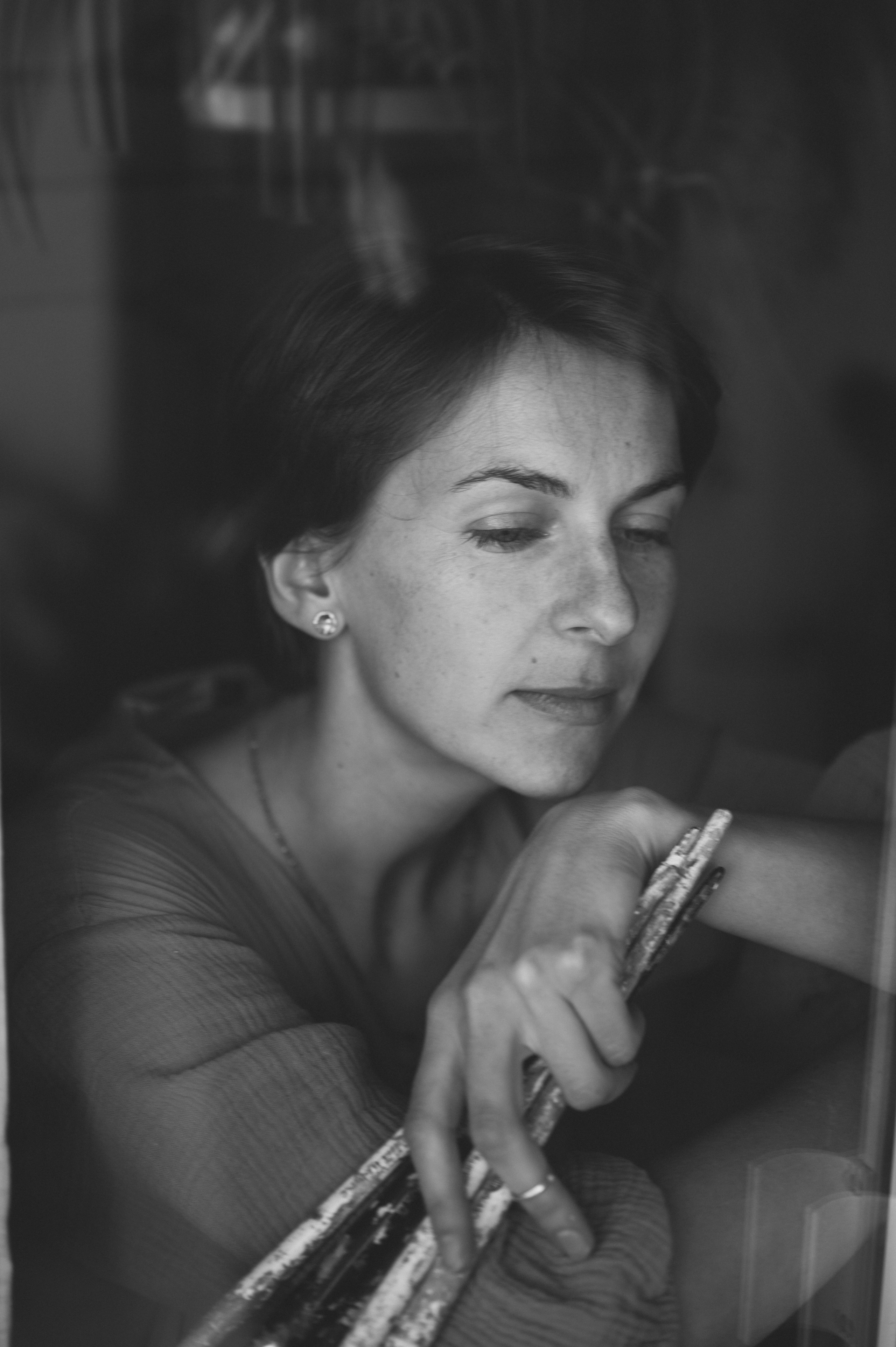 Анастасия. Фотосессия для художницы. Мария Кобзева, фотограф в Ялте, Крым