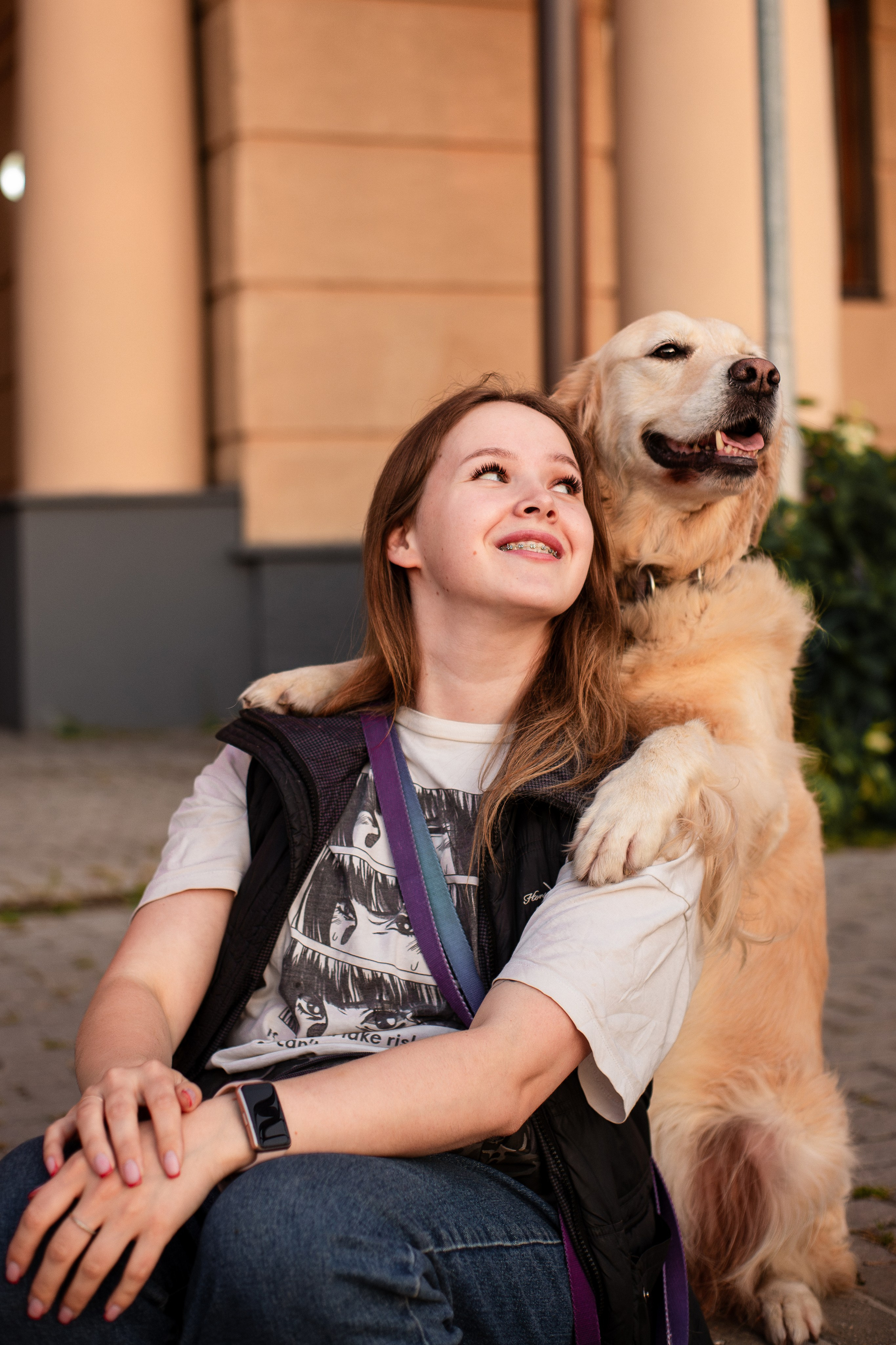 Юля и Мэй. Фотограф-анималист Мария Баркевич | Москва