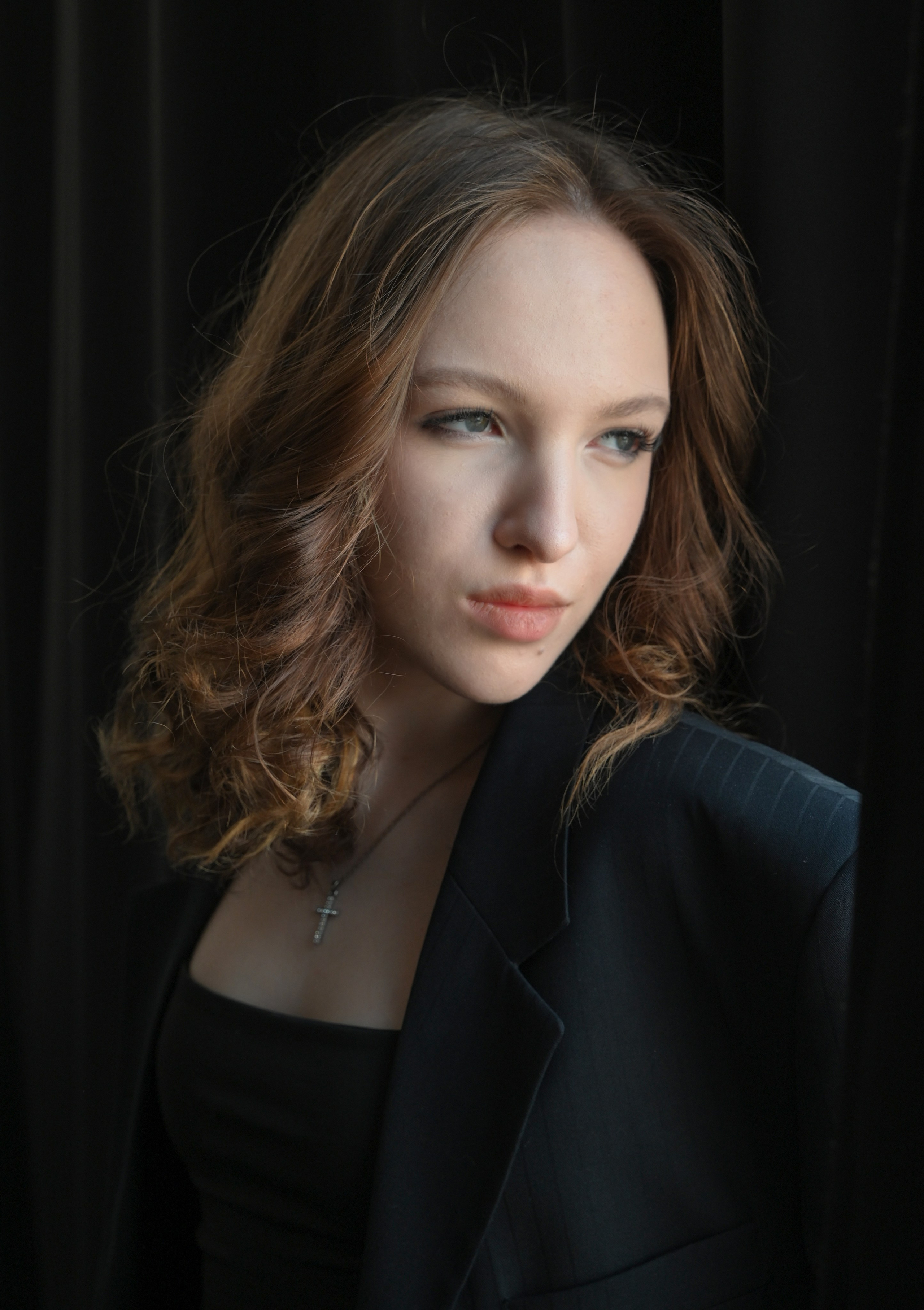 Женская фотосессия в студии в Москве. Портретный фотограф в Москве Казьмина Олеся