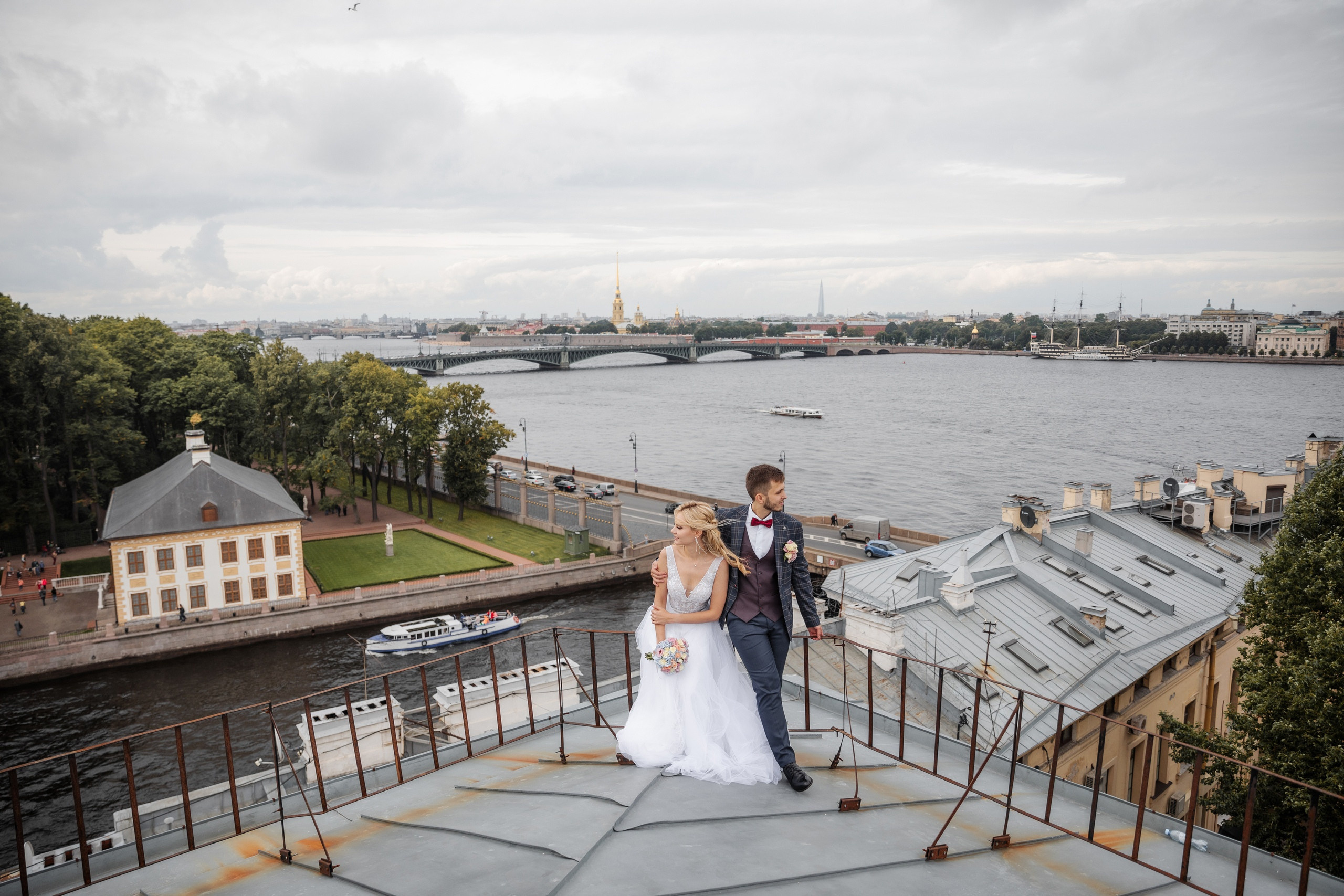 Свадебный день Ксюши и Лёши. Свадебный и семейный фотограф в Санкт-Петербурге Нечаев Михаил
