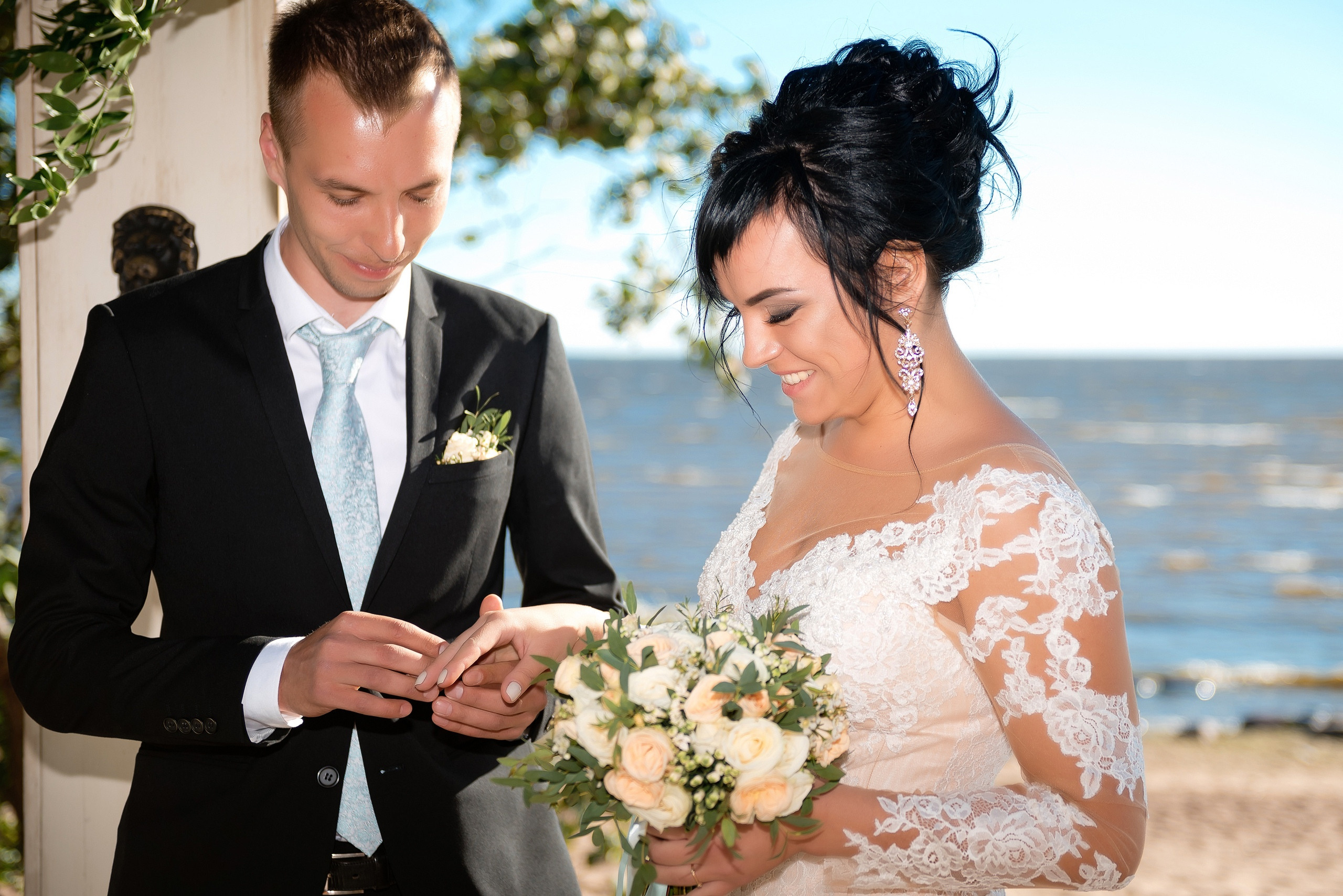 Свадебный день Марии и Артёма. Свадебный и семейный фотограф в Санкт-Петербурге Нечаев Михаил