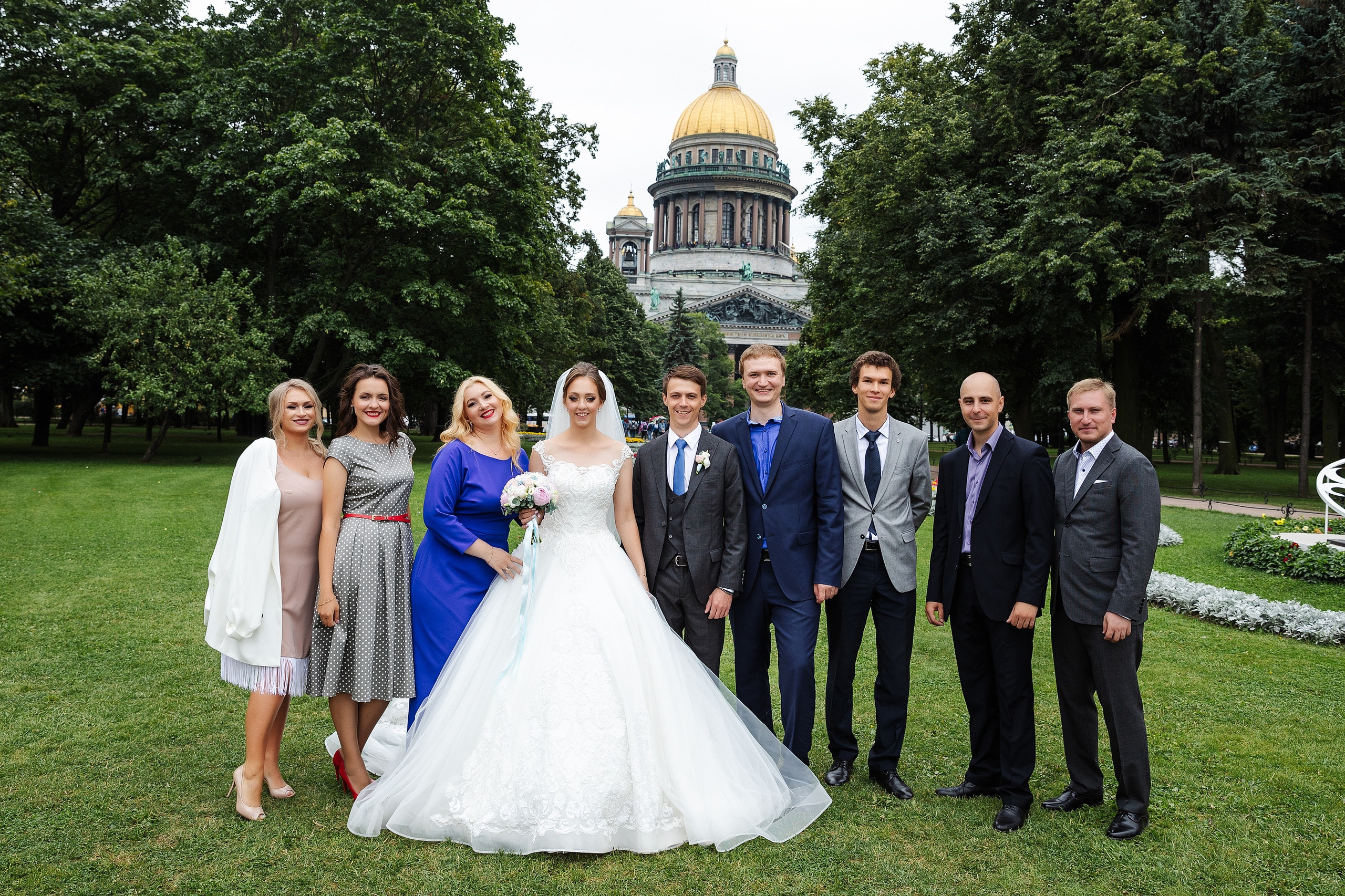 Свадебный день Надя и Максим. Свадебный и семейный фотограф в Санкт-Петербурге Нечаев Михаил