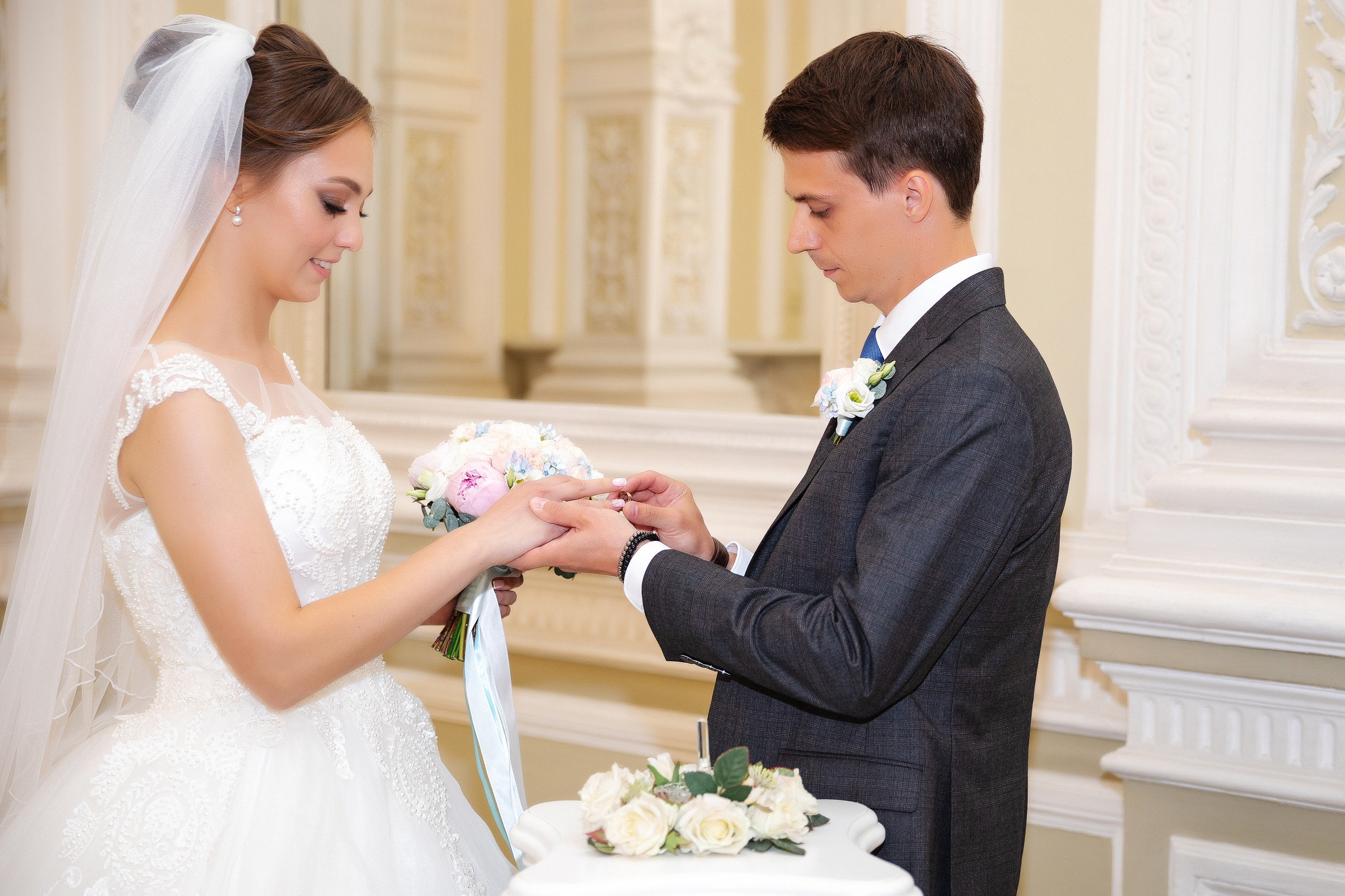 Свадебный день Надя и Максим. Свадебный и семейный фотограф в Санкт-Петербурге Нечаев Михаил