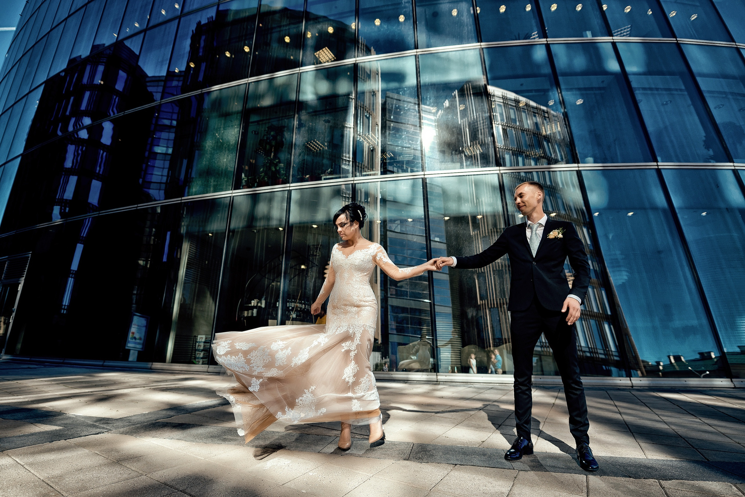 Свадебный день Марии и Артёма. Свадебный и семейный фотограф в Санкт-Петербурге Нечаев Михаил