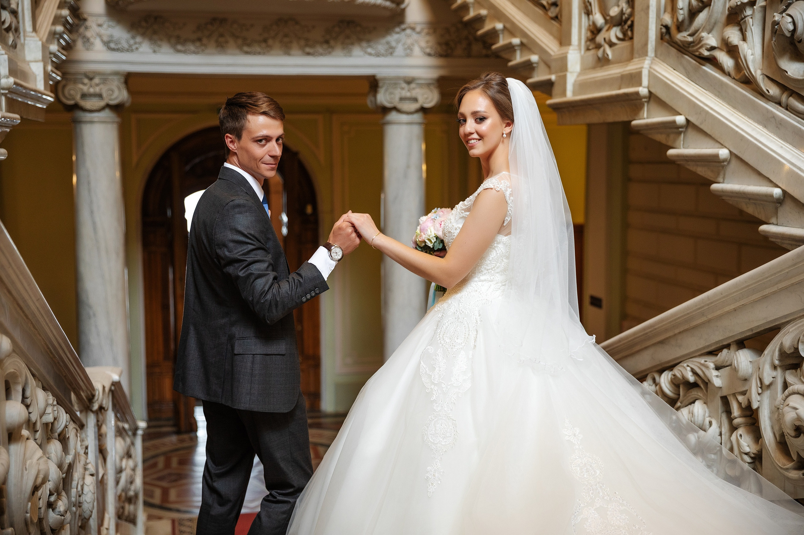 Свадебный день Надя и Максим. Свадебный и семейный фотограф в Санкт-Петербурге Нечаев Михаил