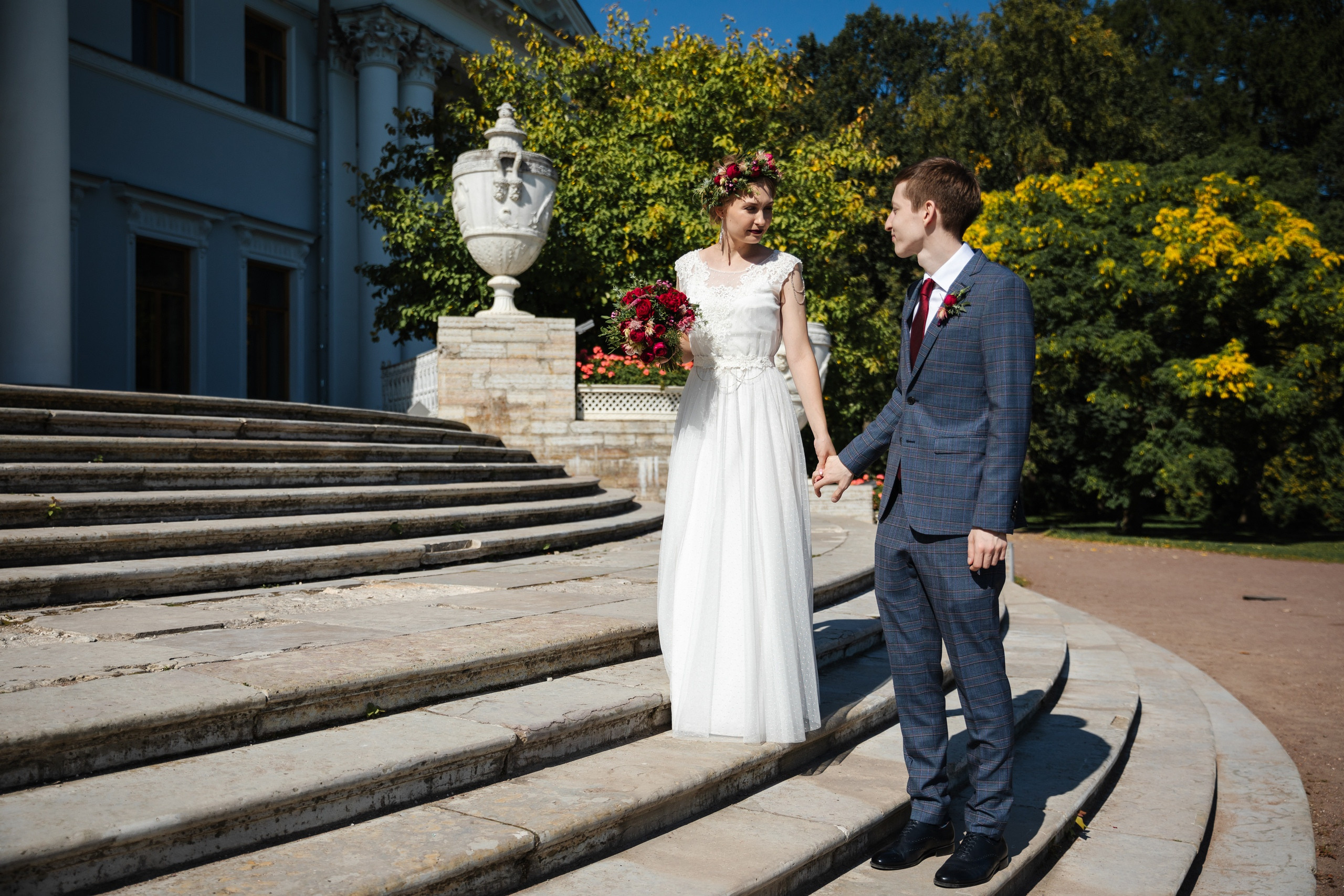 Свадебный день Ани и Ромы. Свадебный и семейный фотограф в Санкт-Петербурге Нечаев Михаил