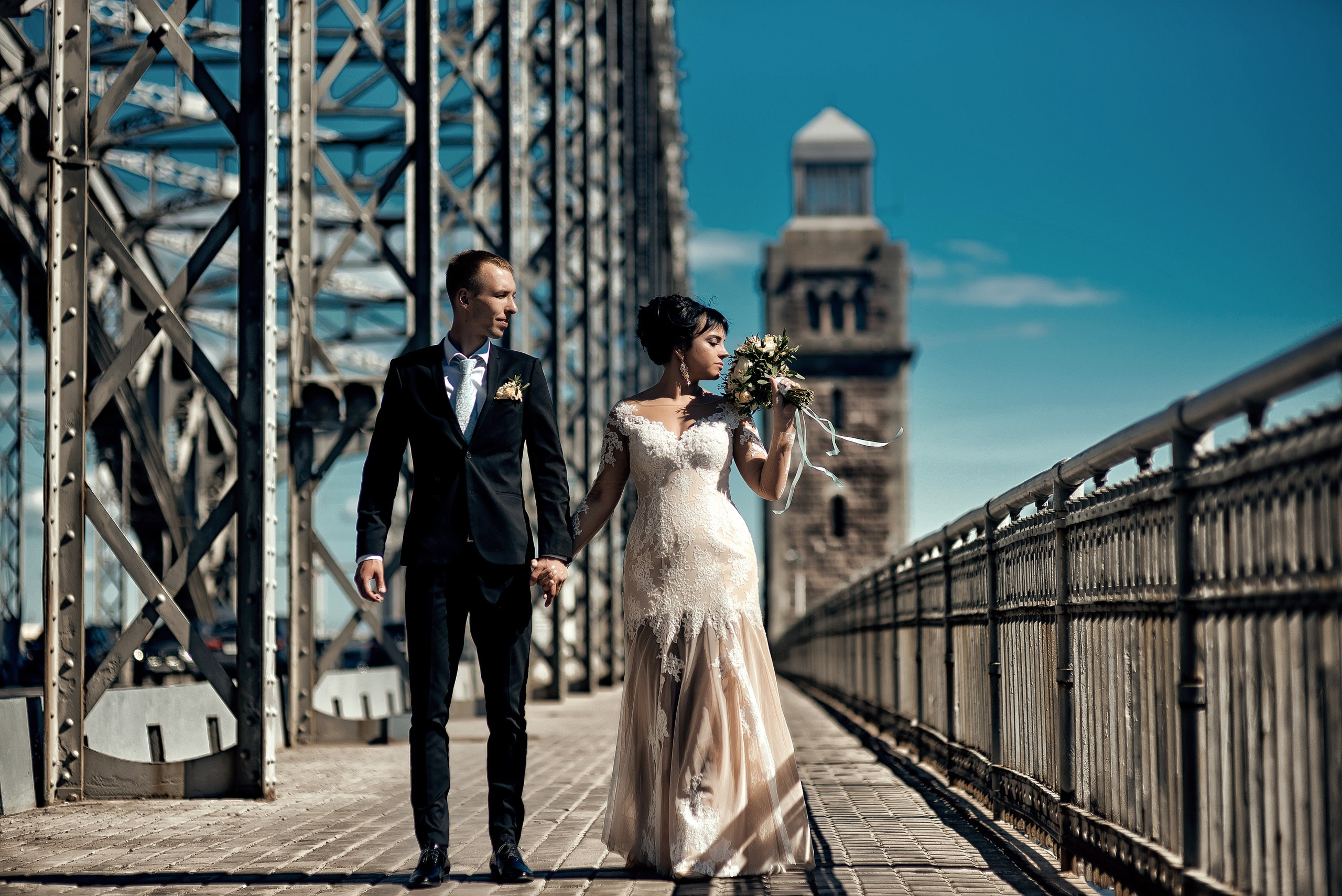 Свадебный день Марии и Артёма. Свадебный и семейный фотограф в Санкт-Петербурге Нечаев Михаил