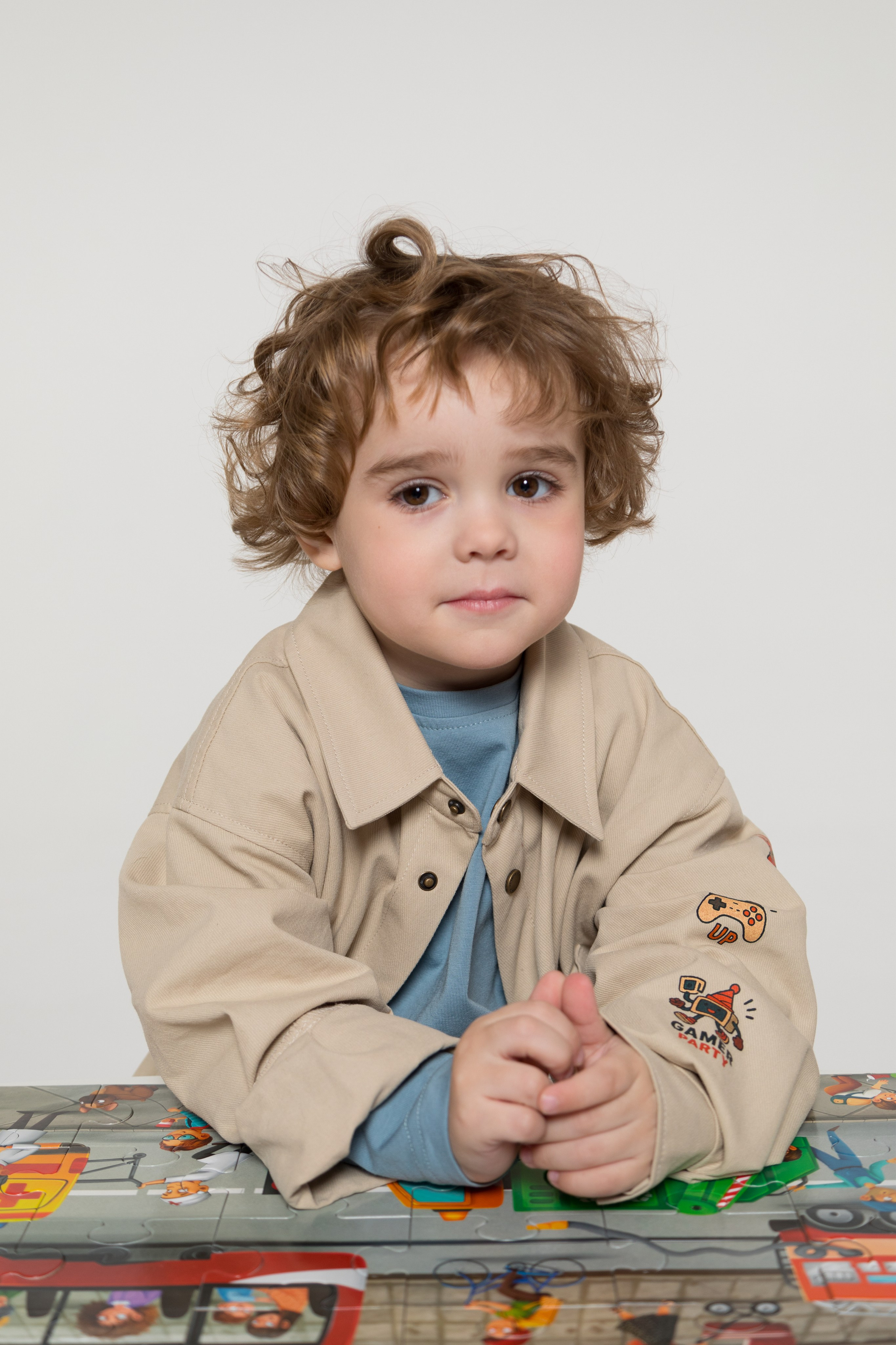 Имиджевая и каталожная съёмка для бренда детских пазлов. Детский и контент фотограф Надя Волкова Санкт-Петербург