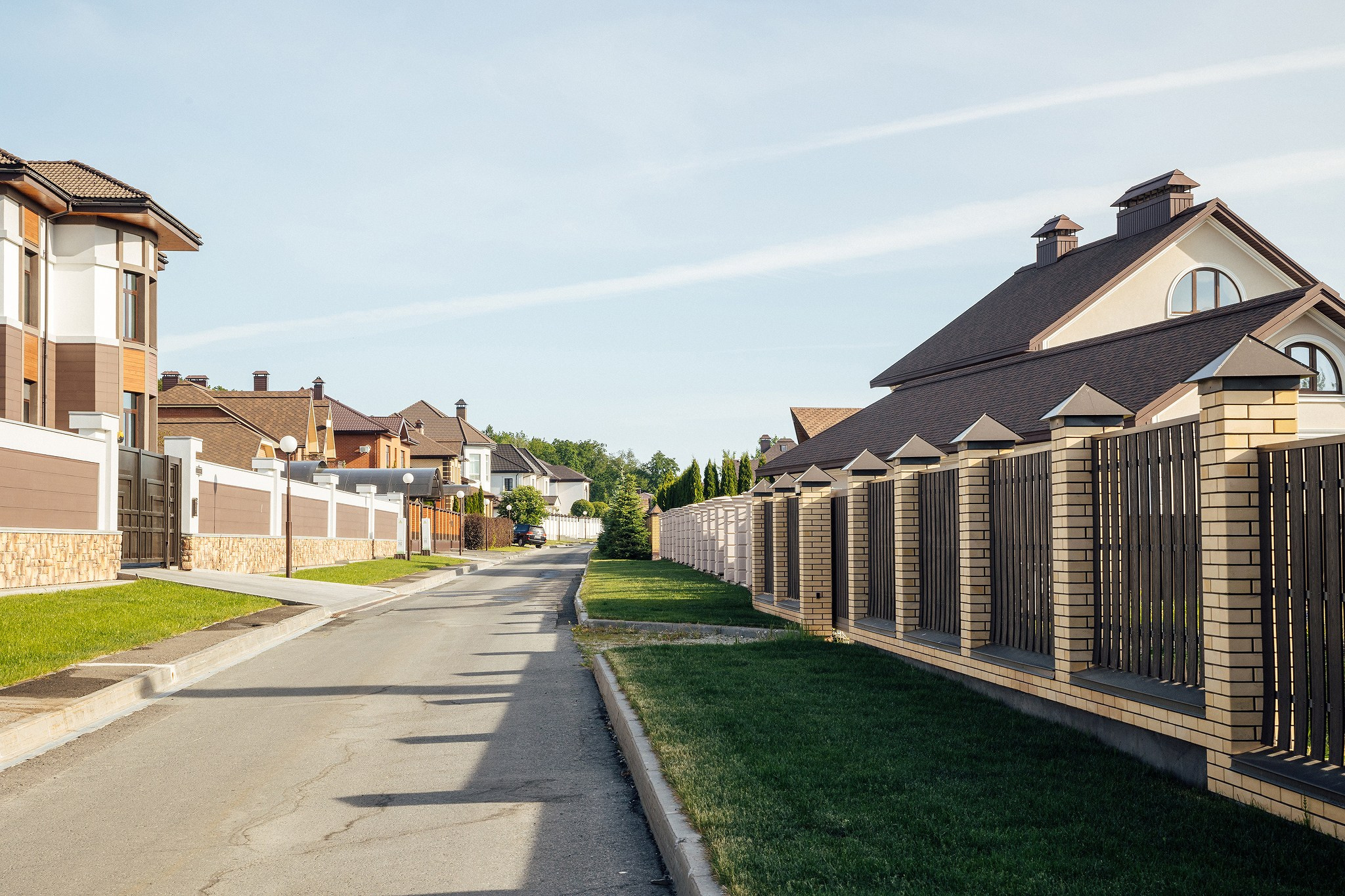 Съёмка загородного посёлка. Фотограф для бизнеса. Павел Козырь